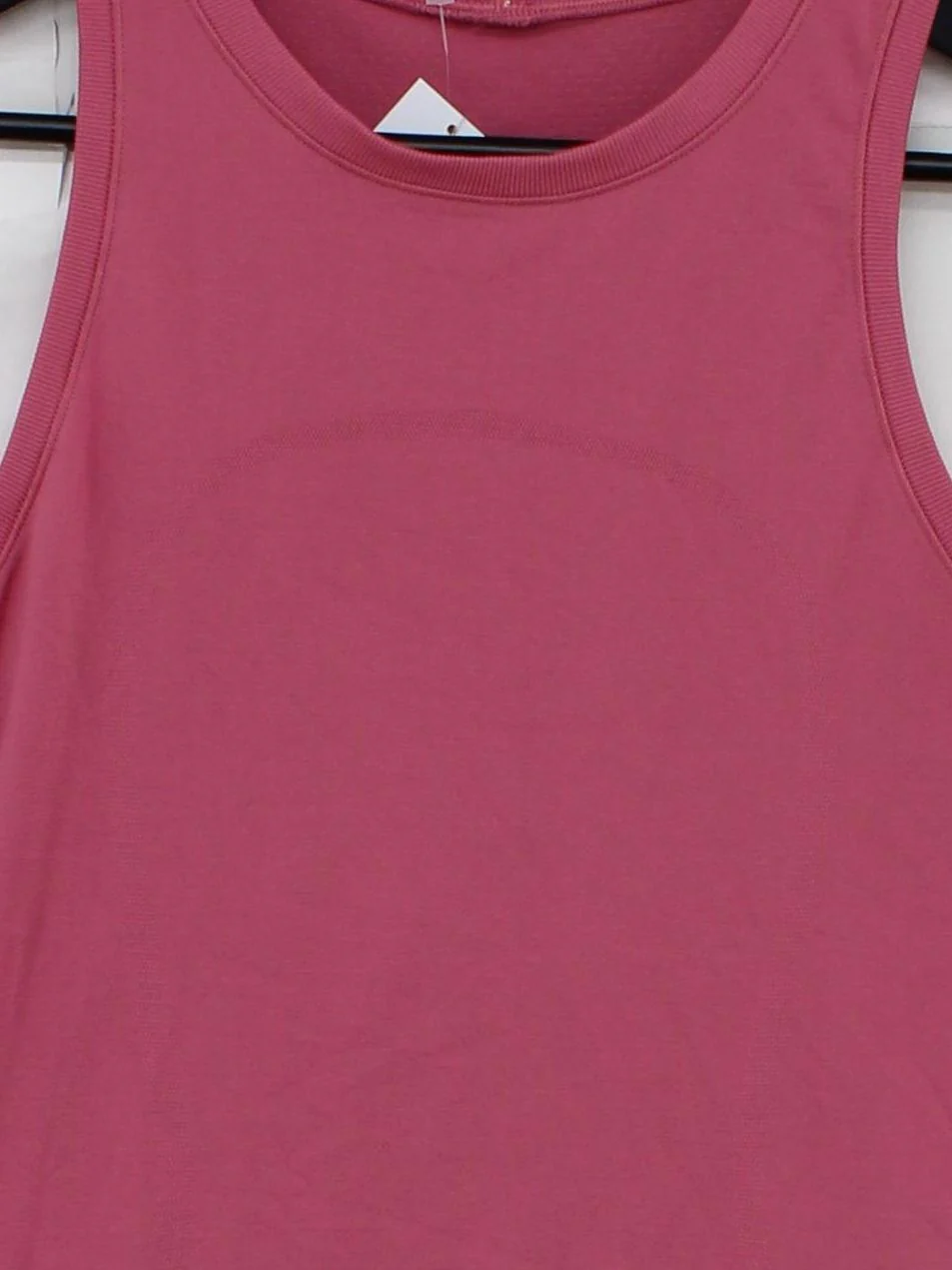 Lululemon Women's T-Shirt M Pink 100% Other Sleeveless Round Neck Basic - Image 3