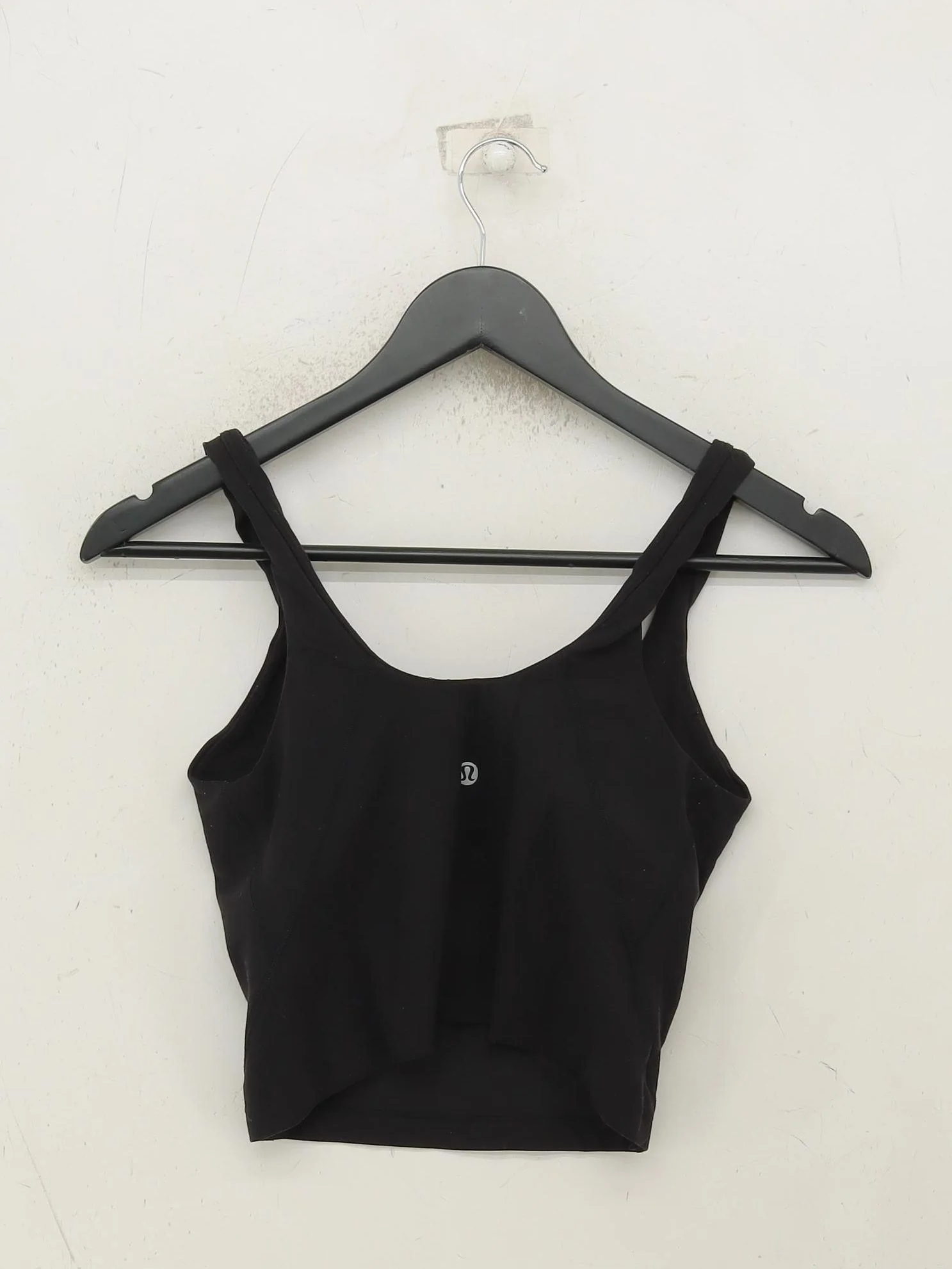 Lululemon Women's T-Shirt S Black 100% Other Sleeveless V-Neck Basic - Image 2