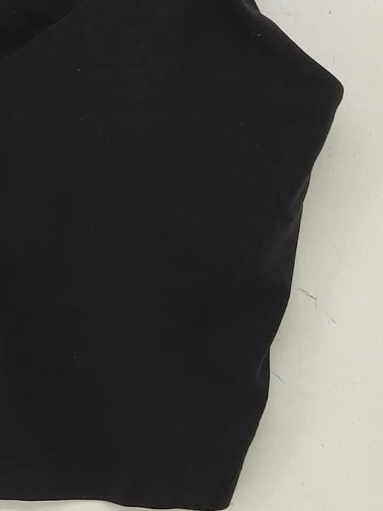 Lululemon Women's T-Shirt S Black 100% Other Sleeveless V-Neck Basic - Image 4