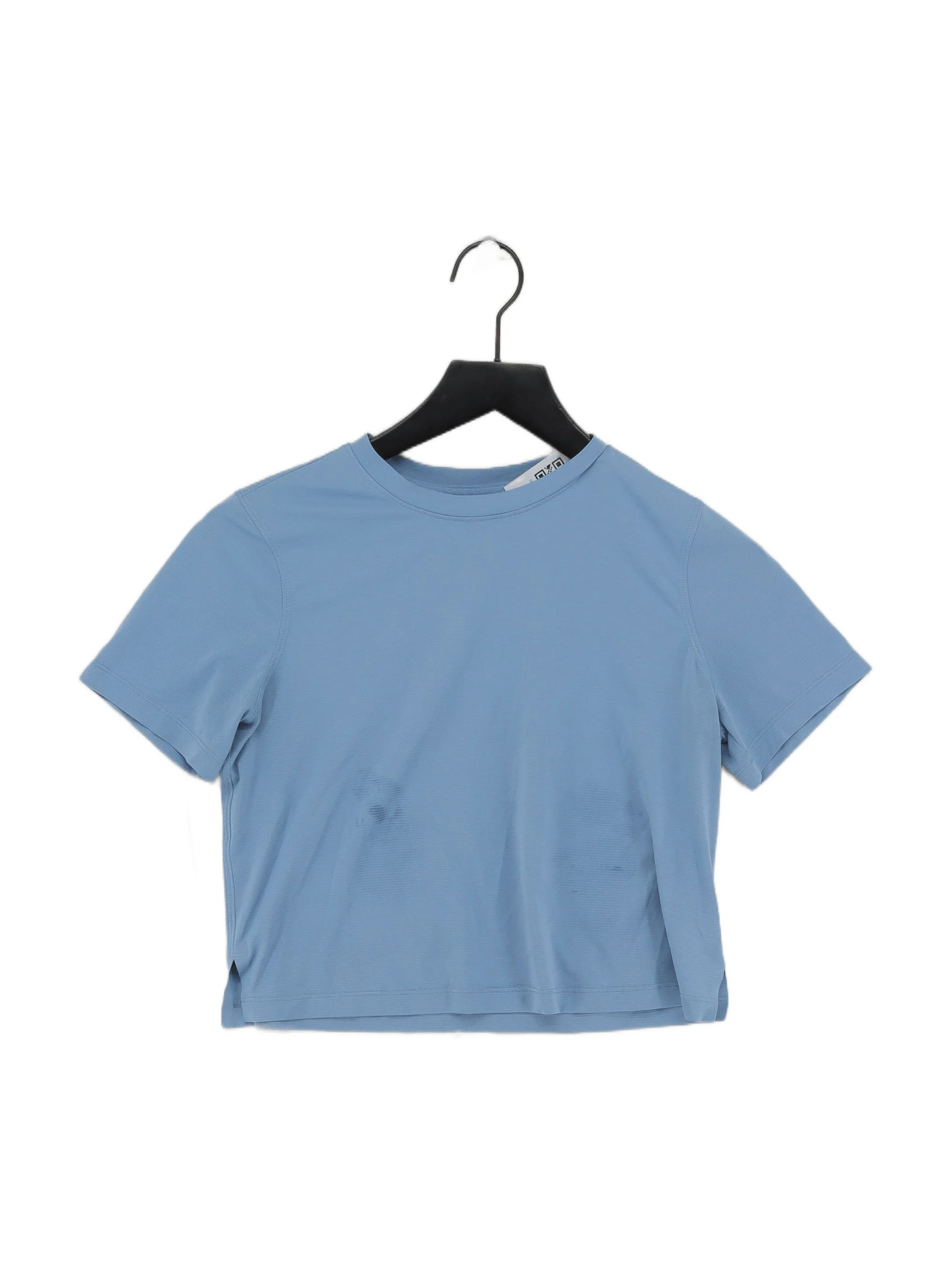 Lululemon Women's T-Shirt S Blue 100% Other Short Sleeve Round Neck Basic