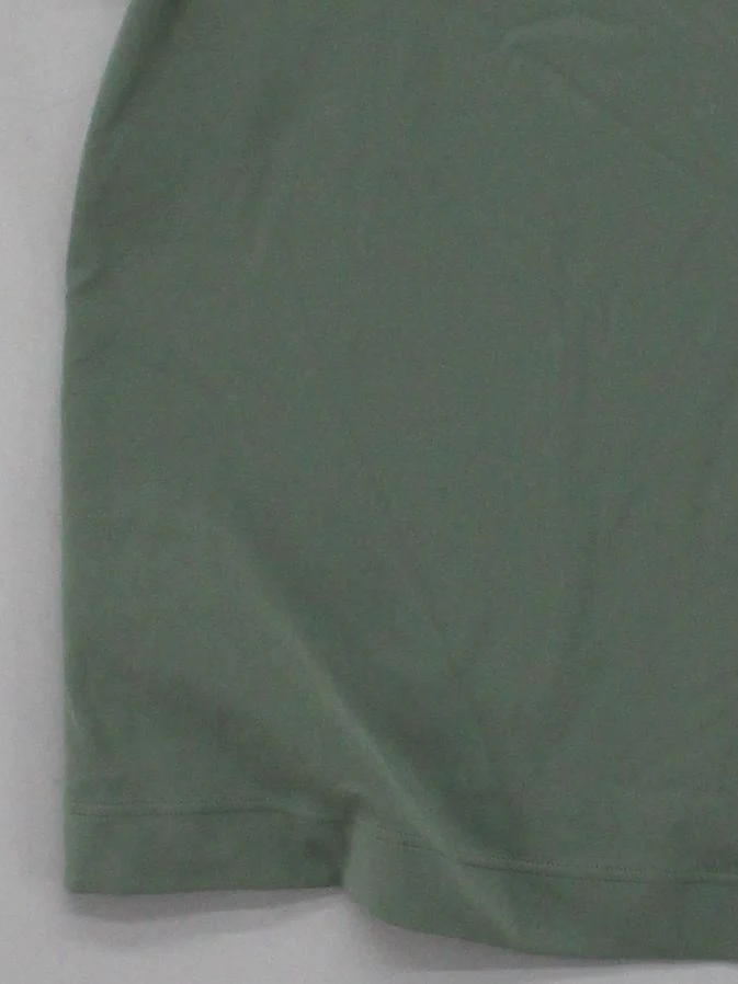 Lululemon Women's T-Shirt S Green 100% Cotton Sleeveless Round Neck Basic - Image 4