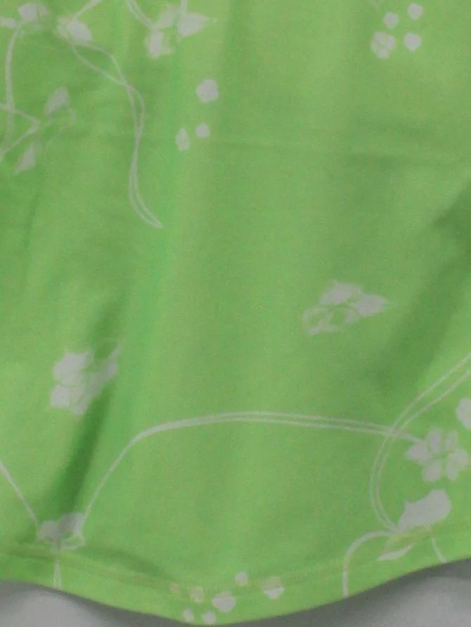 Lululemon Women's T-Shirt S Green Floral 100% Other Sleeveless Basic - Image 4