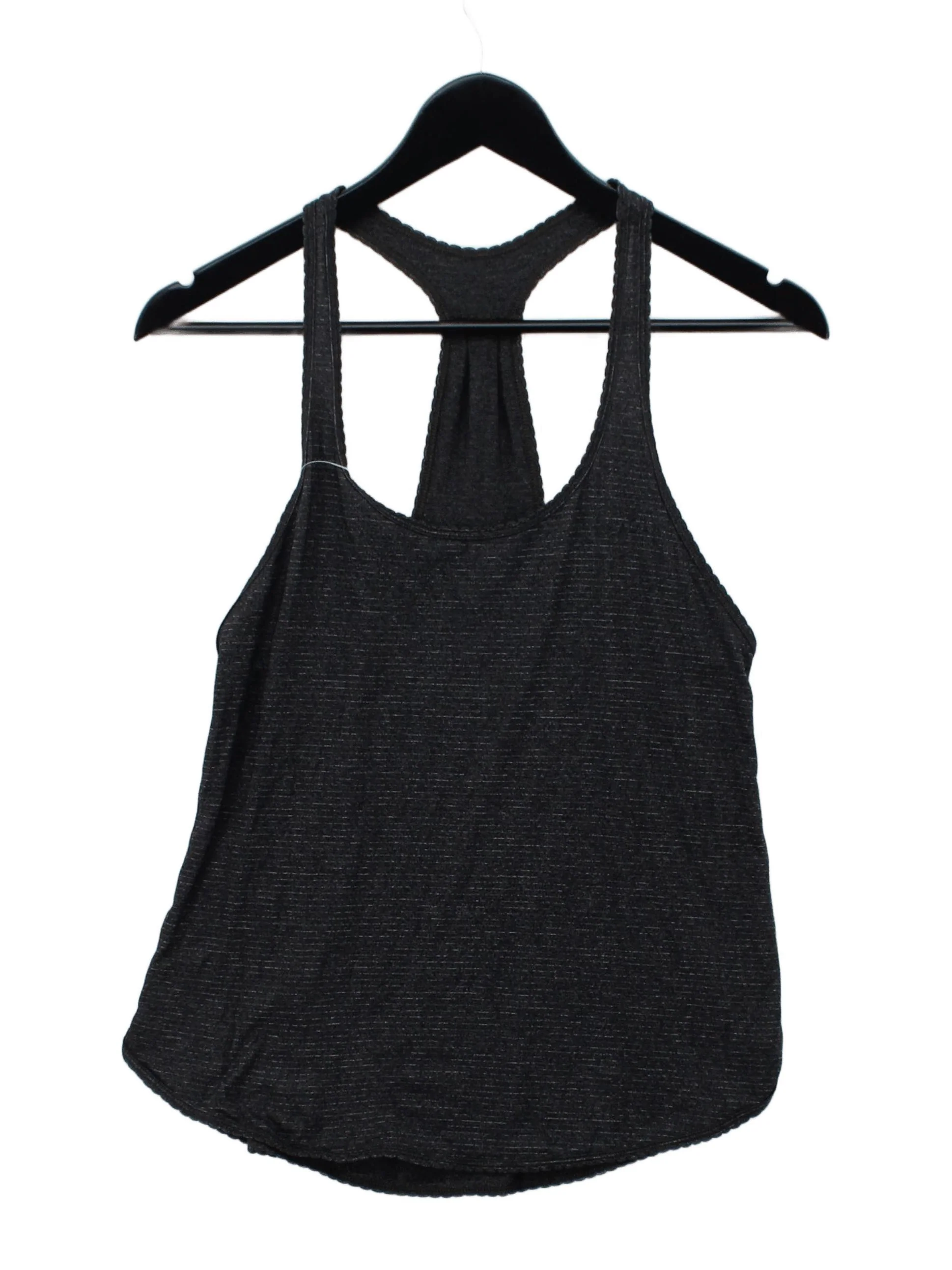 Lululemon Women's T-Shirt S Grey 100% Other Sleeveless Basic