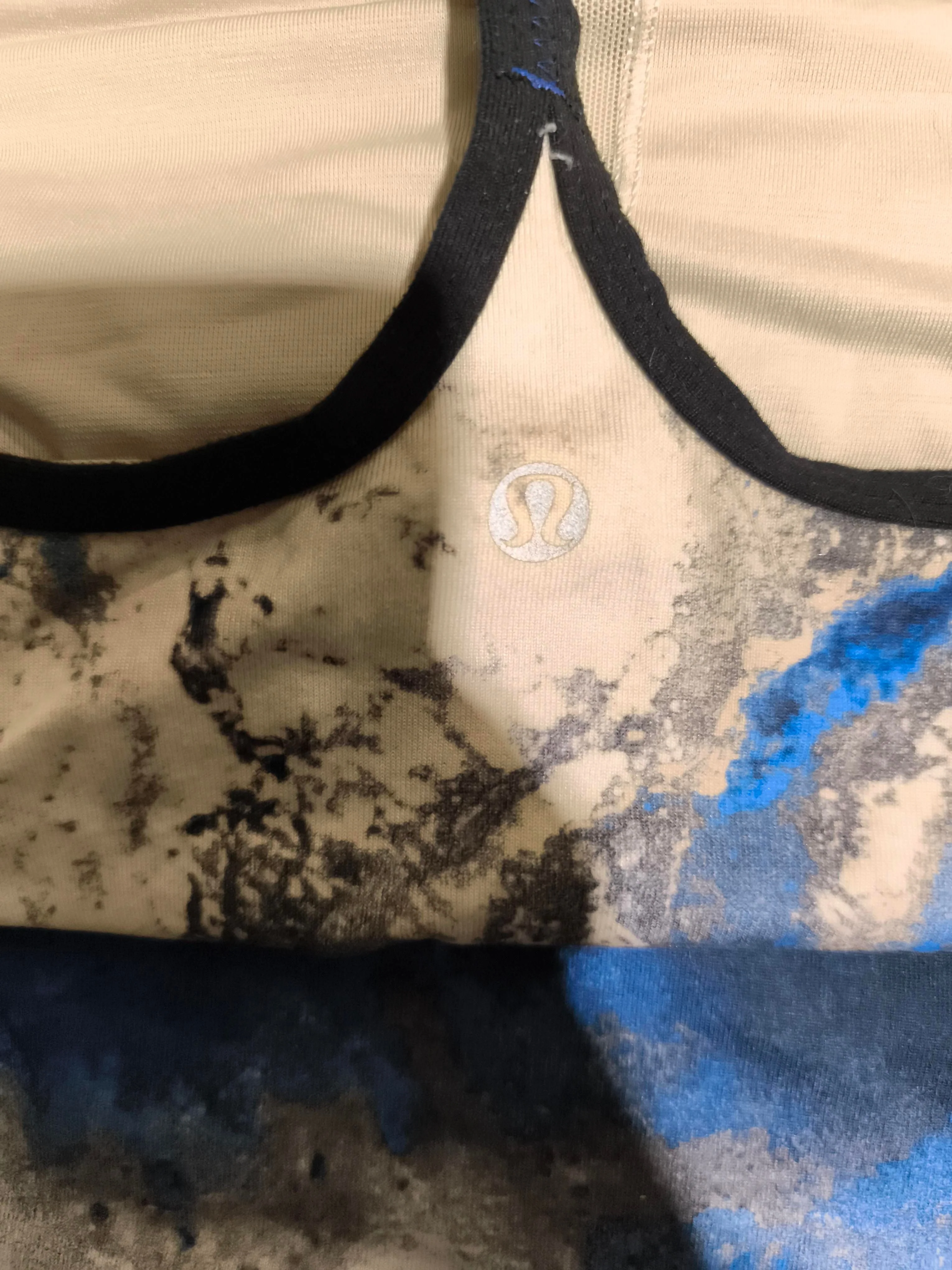 Lululemon Women's T-Shirt S Multi 100% Other Sleeveless Round Neck Camisole - Image 5