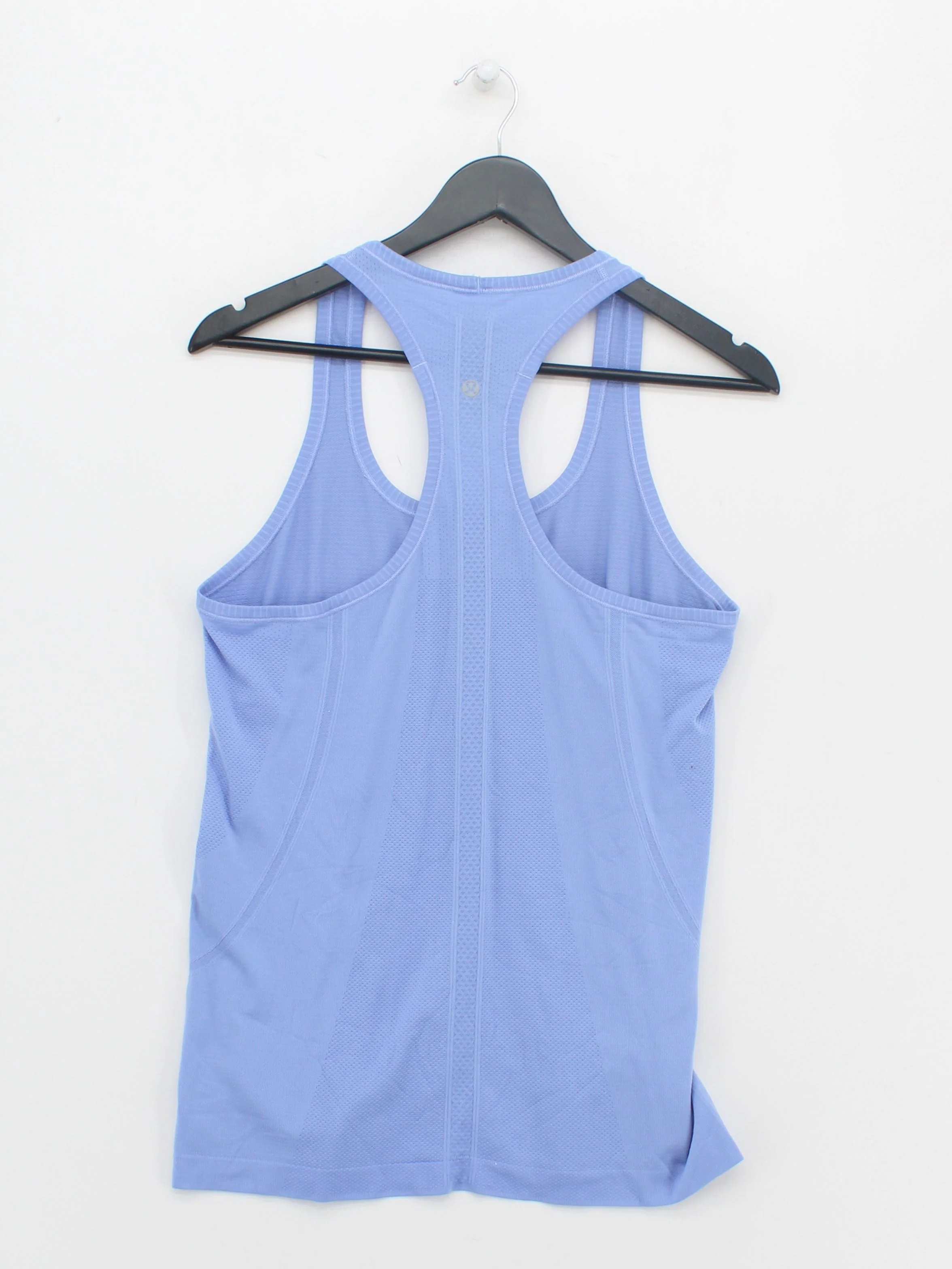 Lululemon Women's T-Shirt UK 14 Blue Nylon with Lyocell Modal, Elastane Basic - Image 2