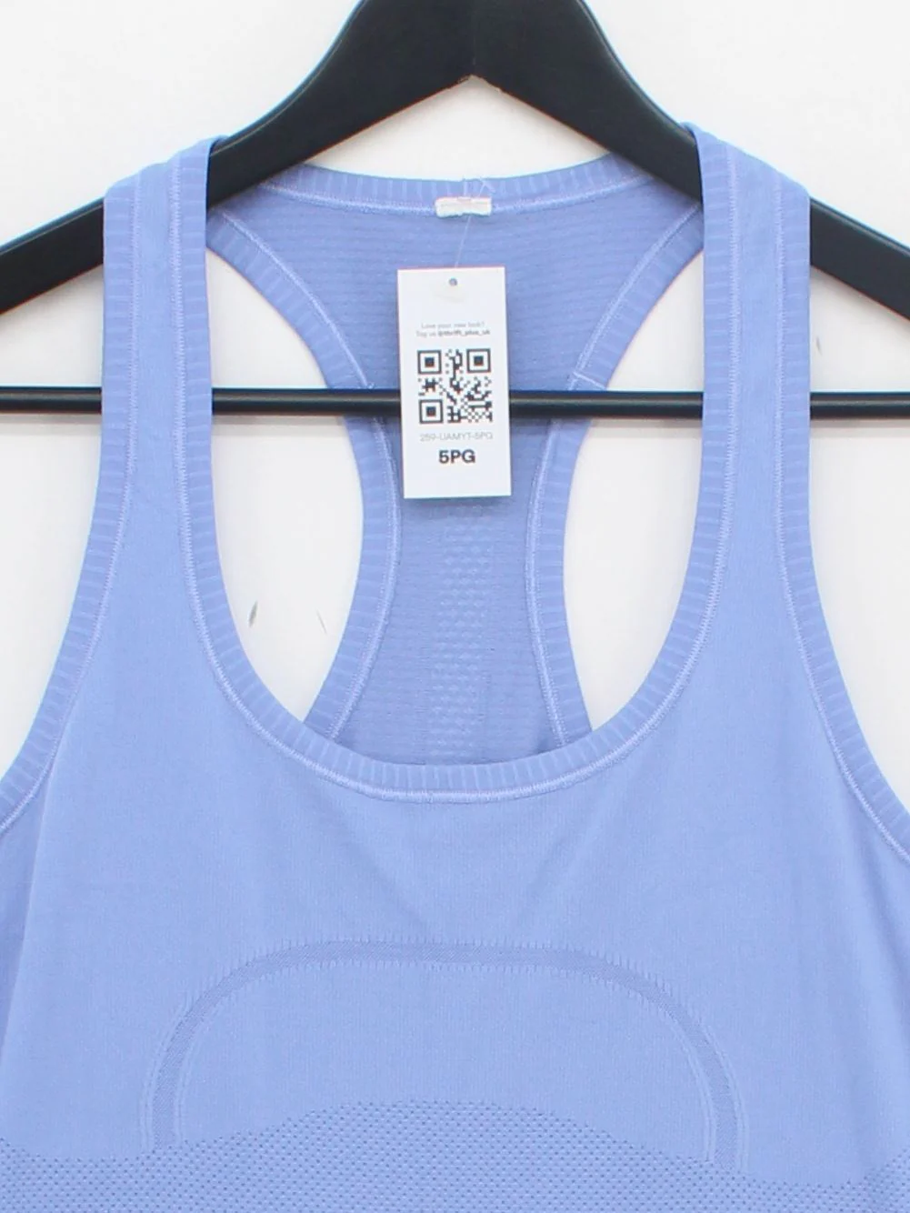 Lululemon Women's T-Shirt UK 14 Blue Nylon with Lyocell Modal, Elastane Basic - Image 3