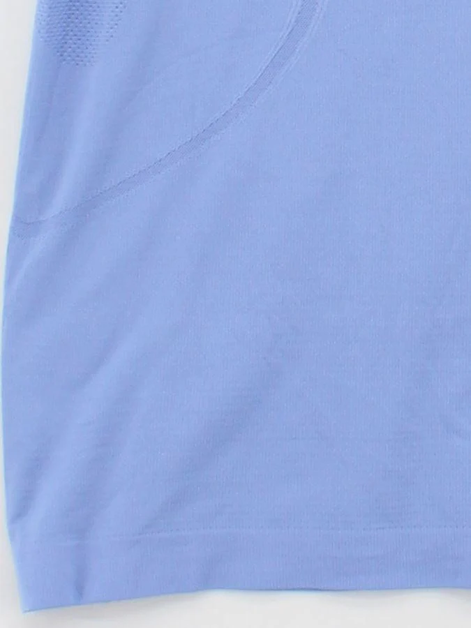 Lululemon Women's T-Shirt UK 14 Blue Nylon with Lyocell Modal, Elastane Basic - Image 4