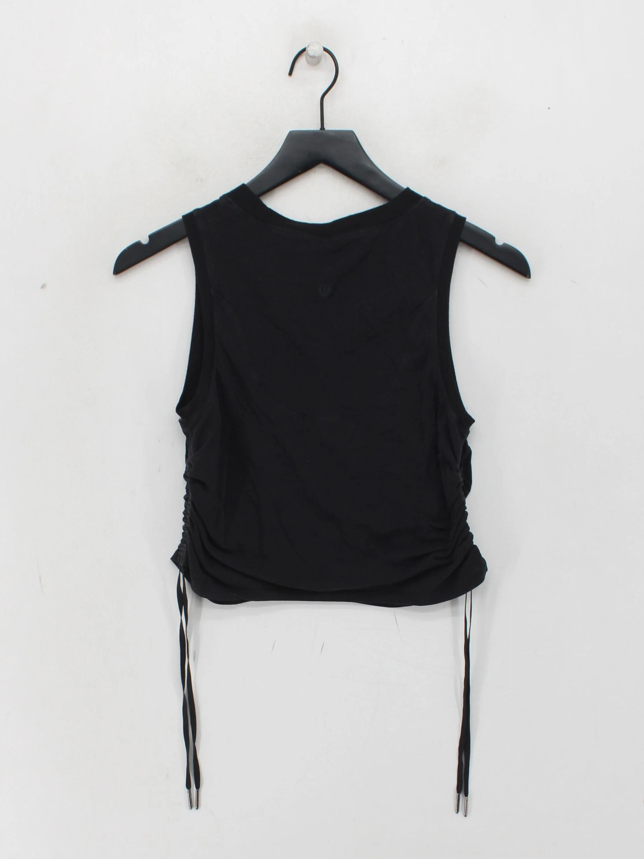 Lululemon Women's T-Shirt UK 6 Black Cotton with Elastane, Lyocell Modal Basic - Image 2