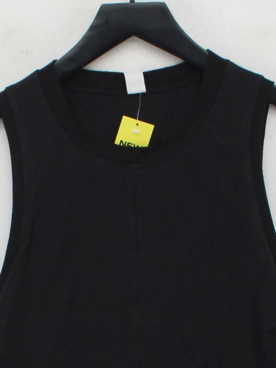 Lululemon Women's T-Shirt UK 6 Black Cotton with Elastane, Lyocell Modal Basic - Image 3