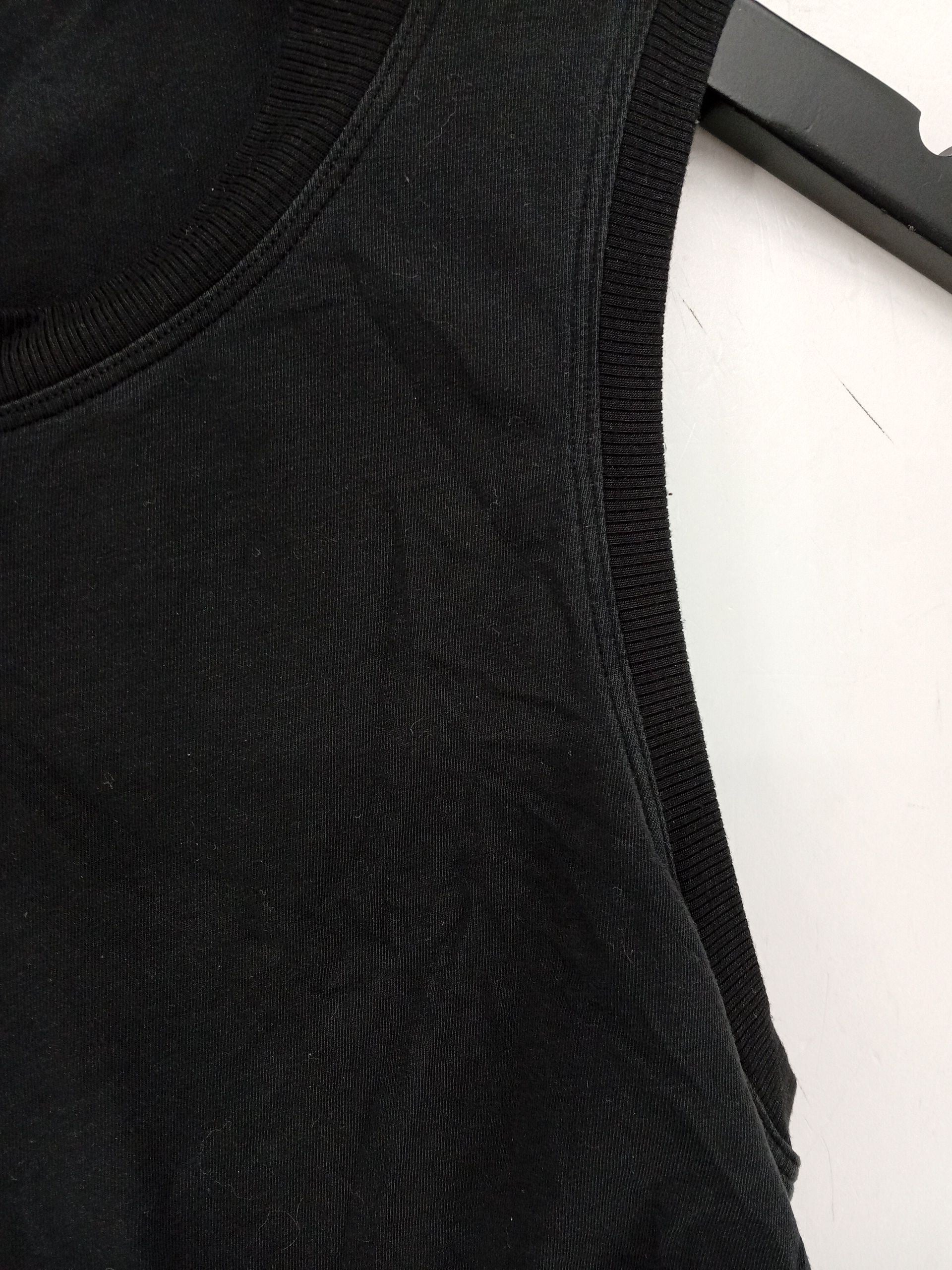 Lululemon Women's T-Shirt UK 6 Black Cotton with Elastane, Lyocell Modal Basic - Image 5