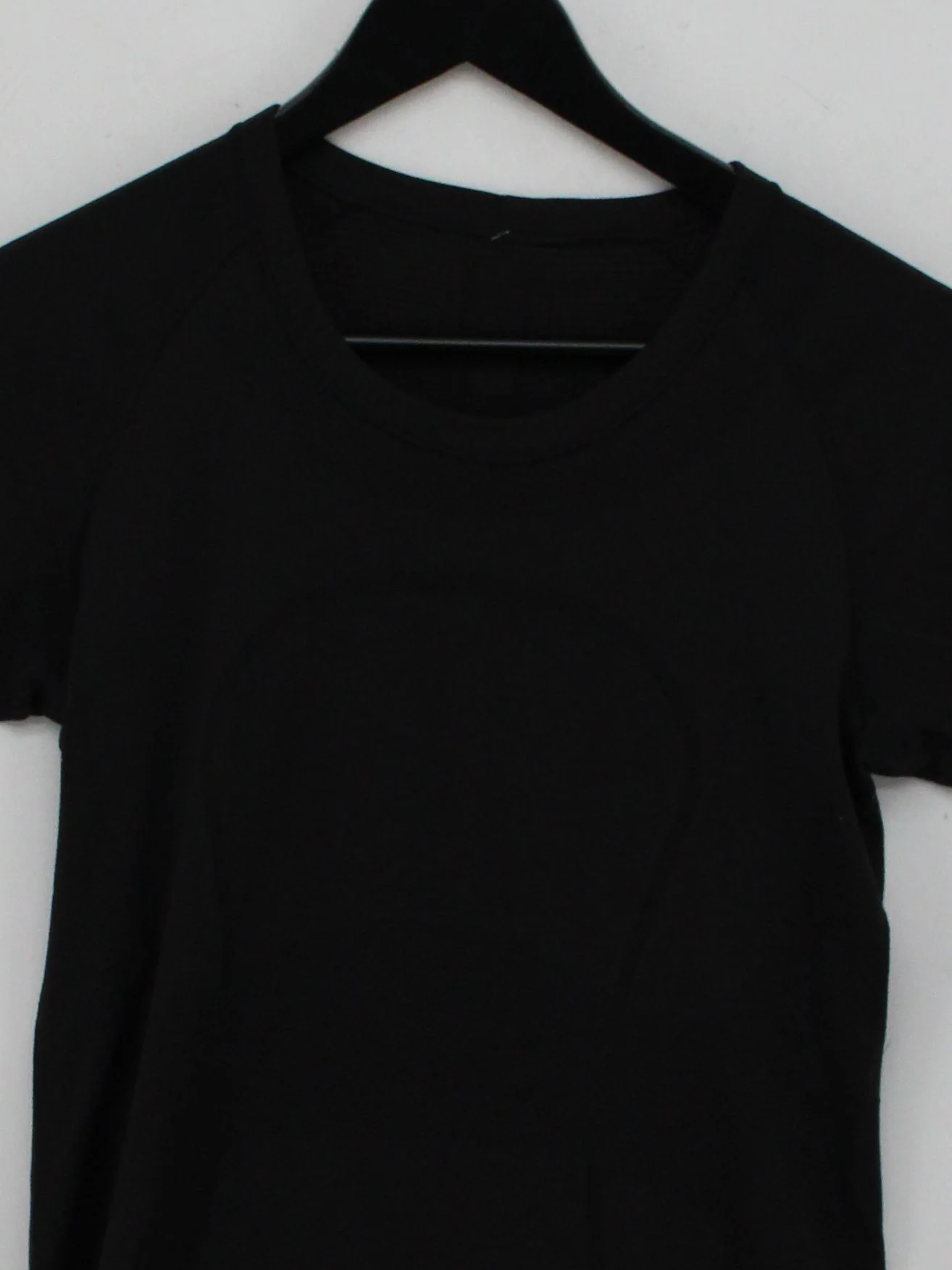 Lululemon Women's T-Shirt UK 8 Black 100% Other Short Sleeve Round Neck Basic - Image 3