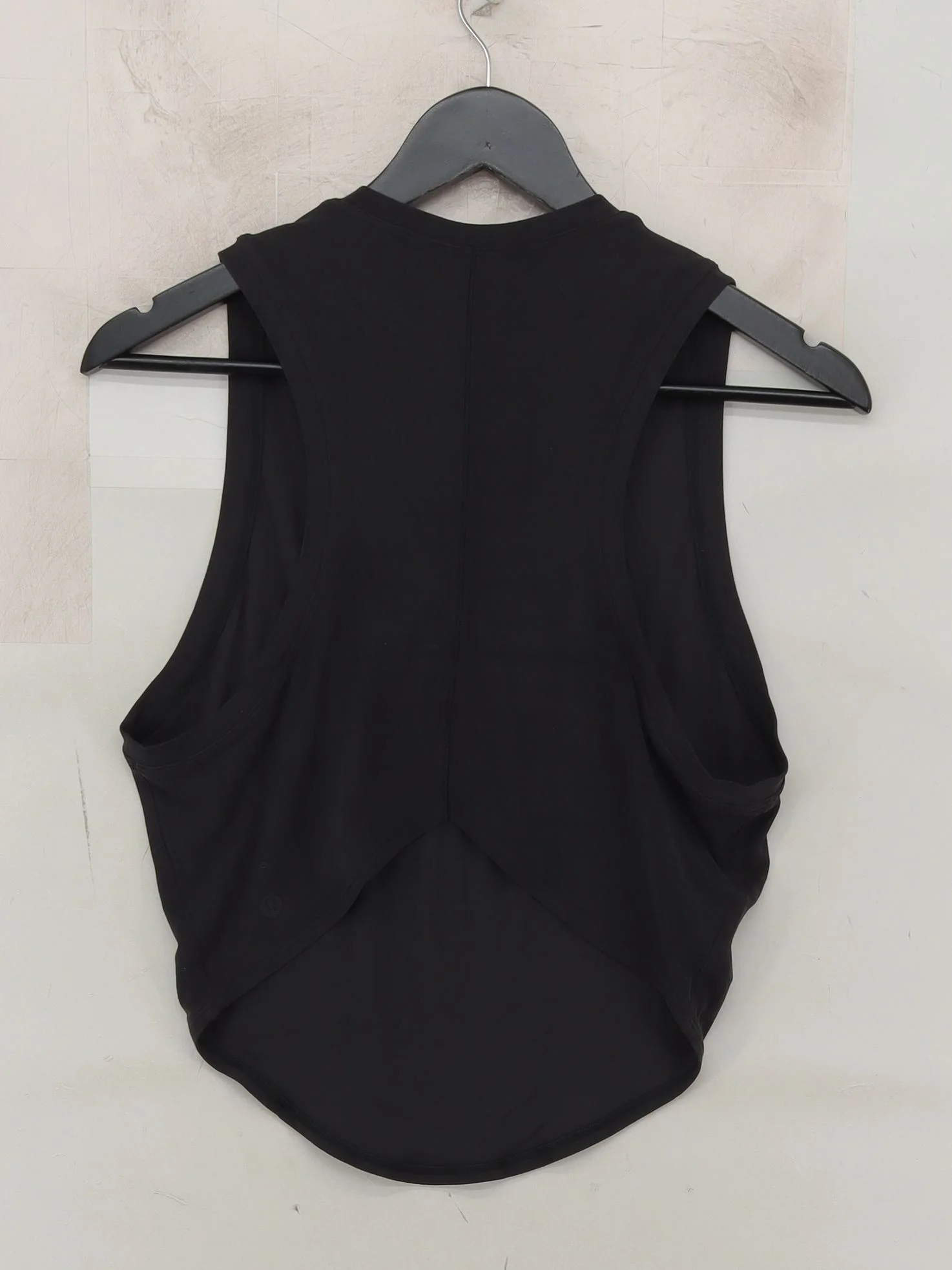 Lululemon Women's T-Shirt UK 8 Black Nylon with Elastane Sleeveless Basic - Image 2