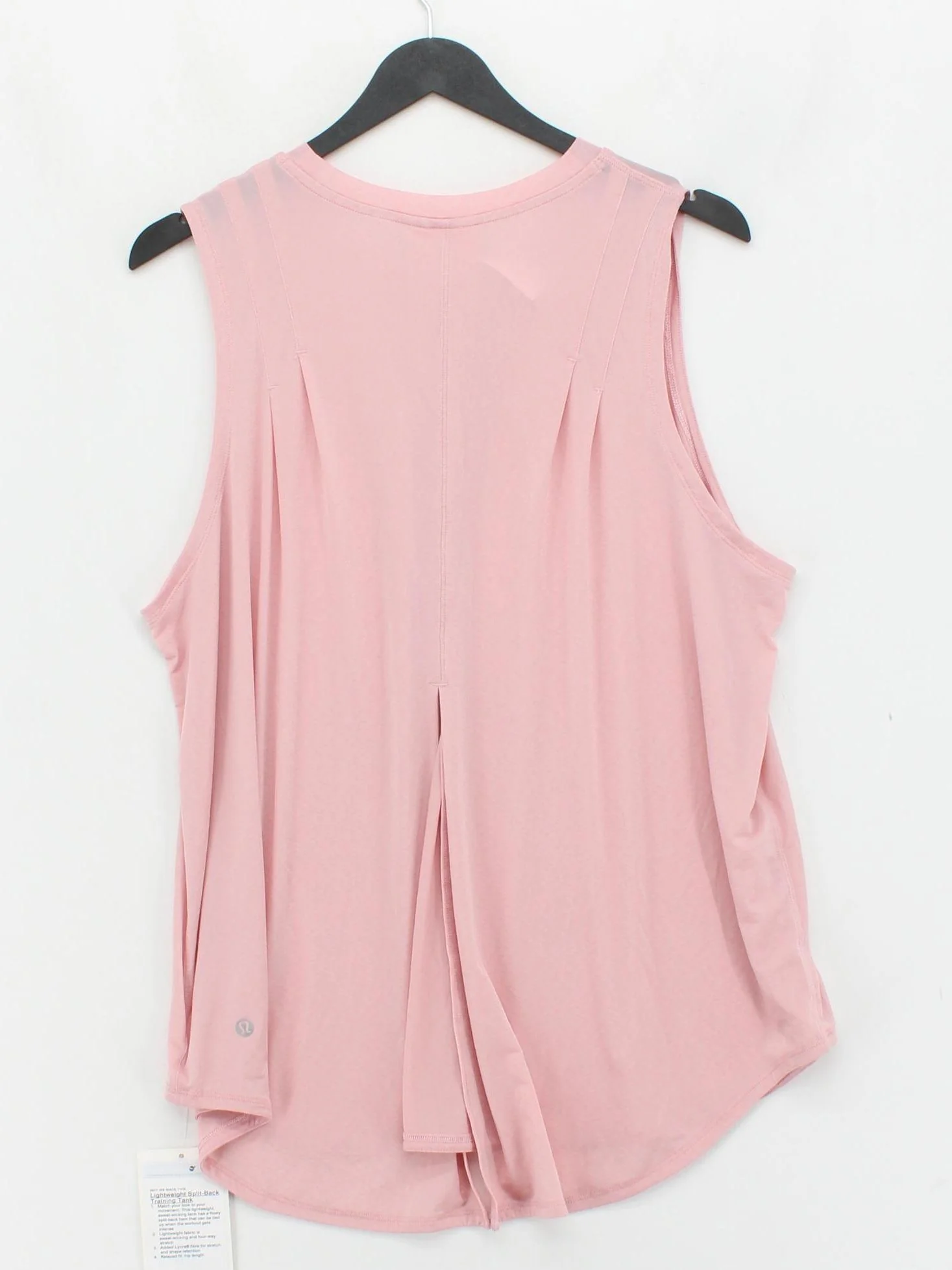 Lululemon Women's T-Shirt XL Pink Polyester with Spandex Basic New with tags - Image 2