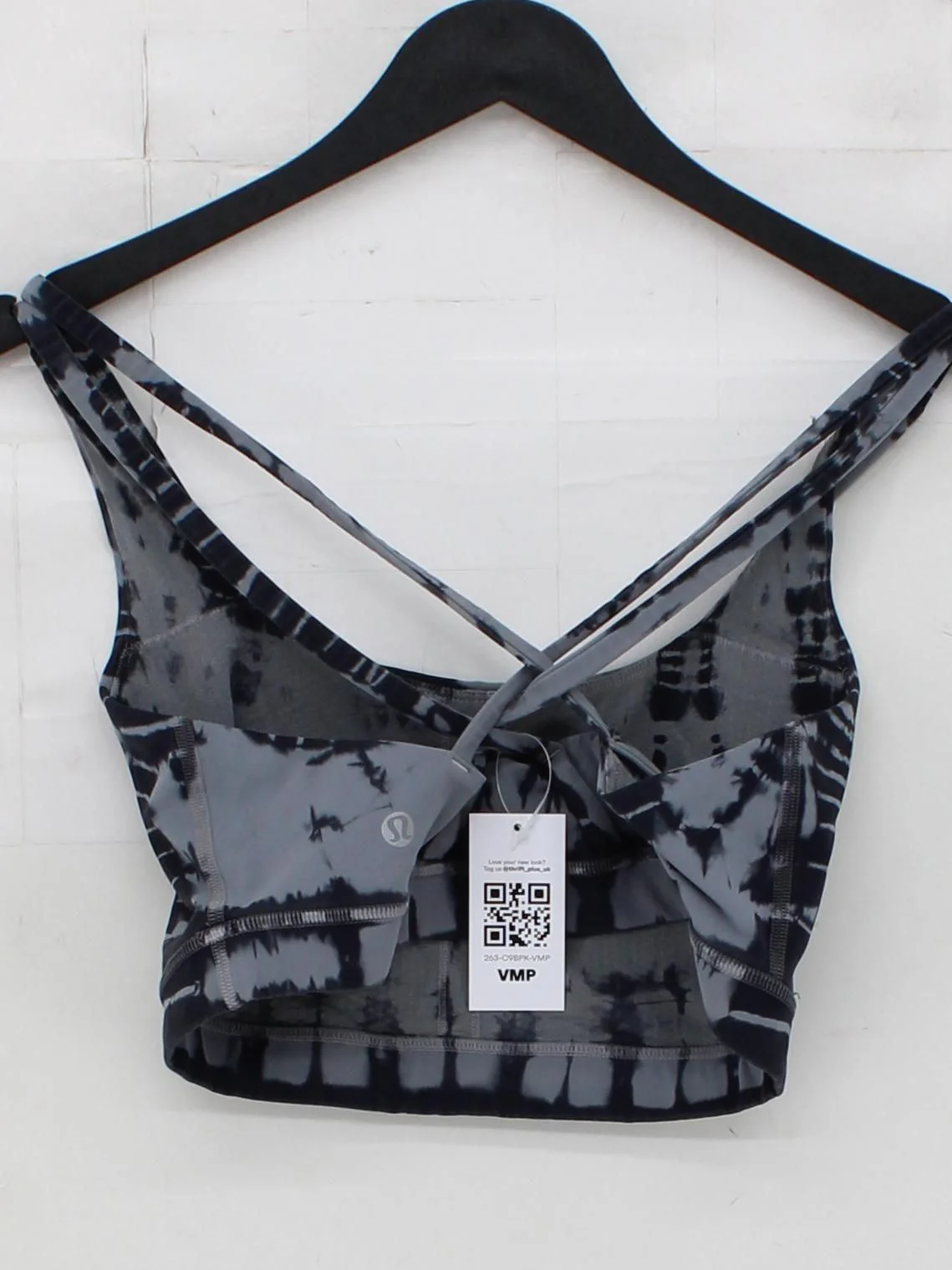 Lululemon Women's T-Shirt XS Grey Graphic Nylon with Elastane Sleeveless Basic - Image 2
