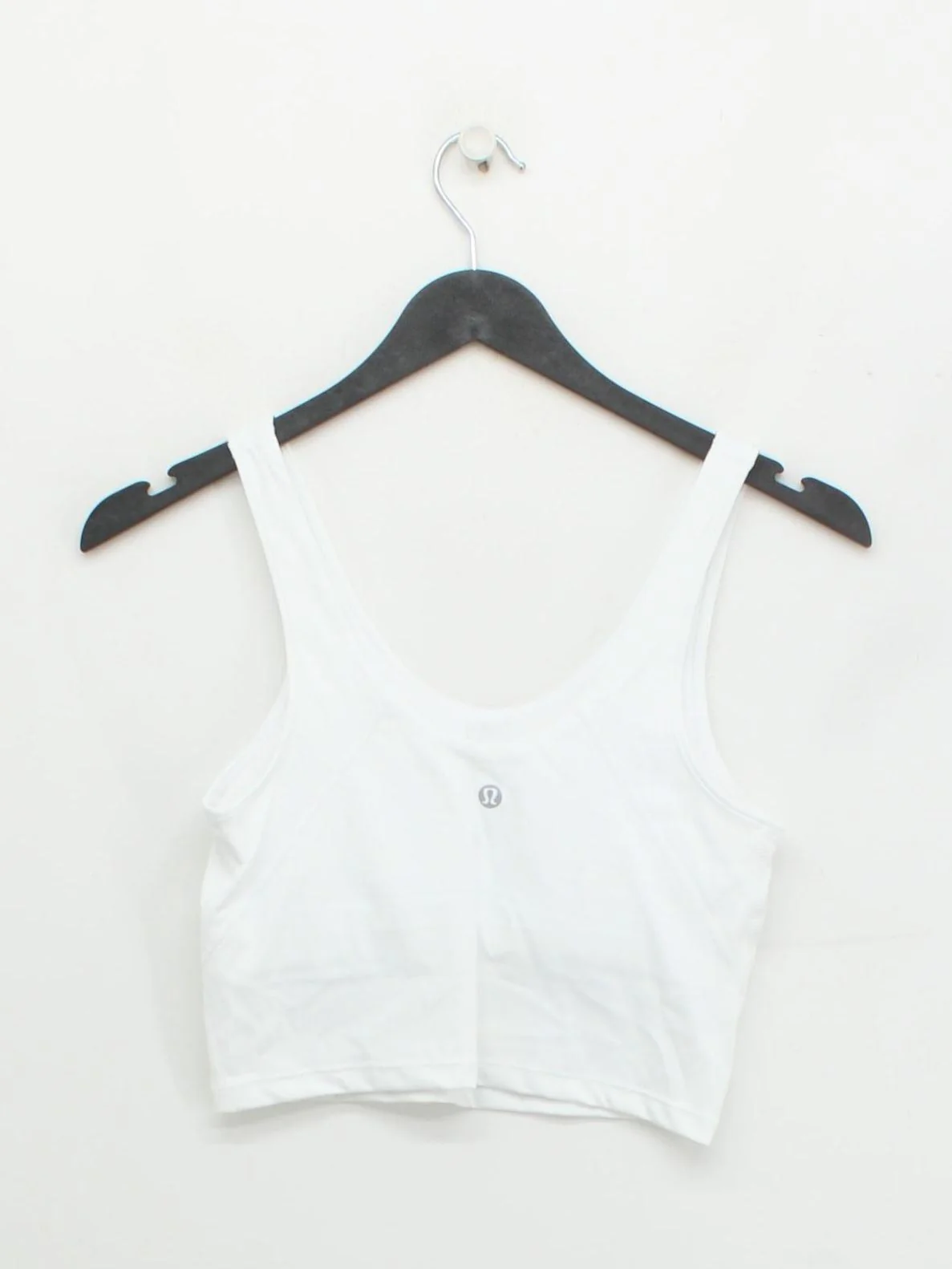Lululemon Women's Top UK 8 White Nylon with Spandex Cropped - Image 2