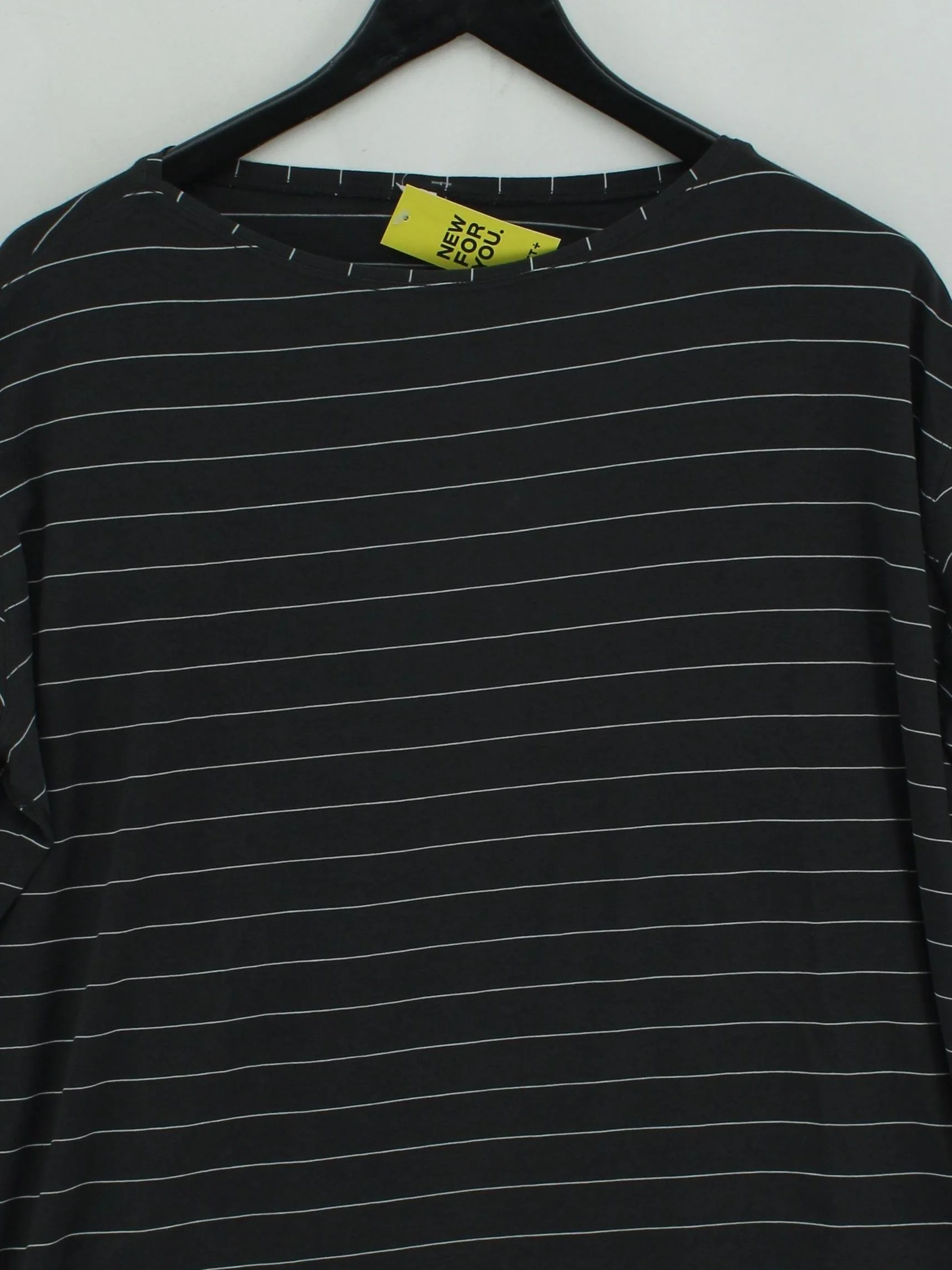 Lululemon Women's Top XL Grey Striped 100% Other Long Sleeve Round Neck Basic - Image 3