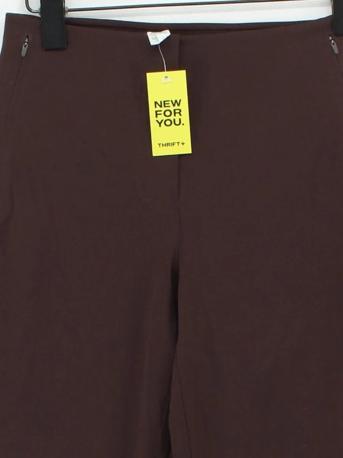 Lululemon Women's Trousers UK 8 Brown Nylon with Elastane Straight Sweatpants - Image 3
