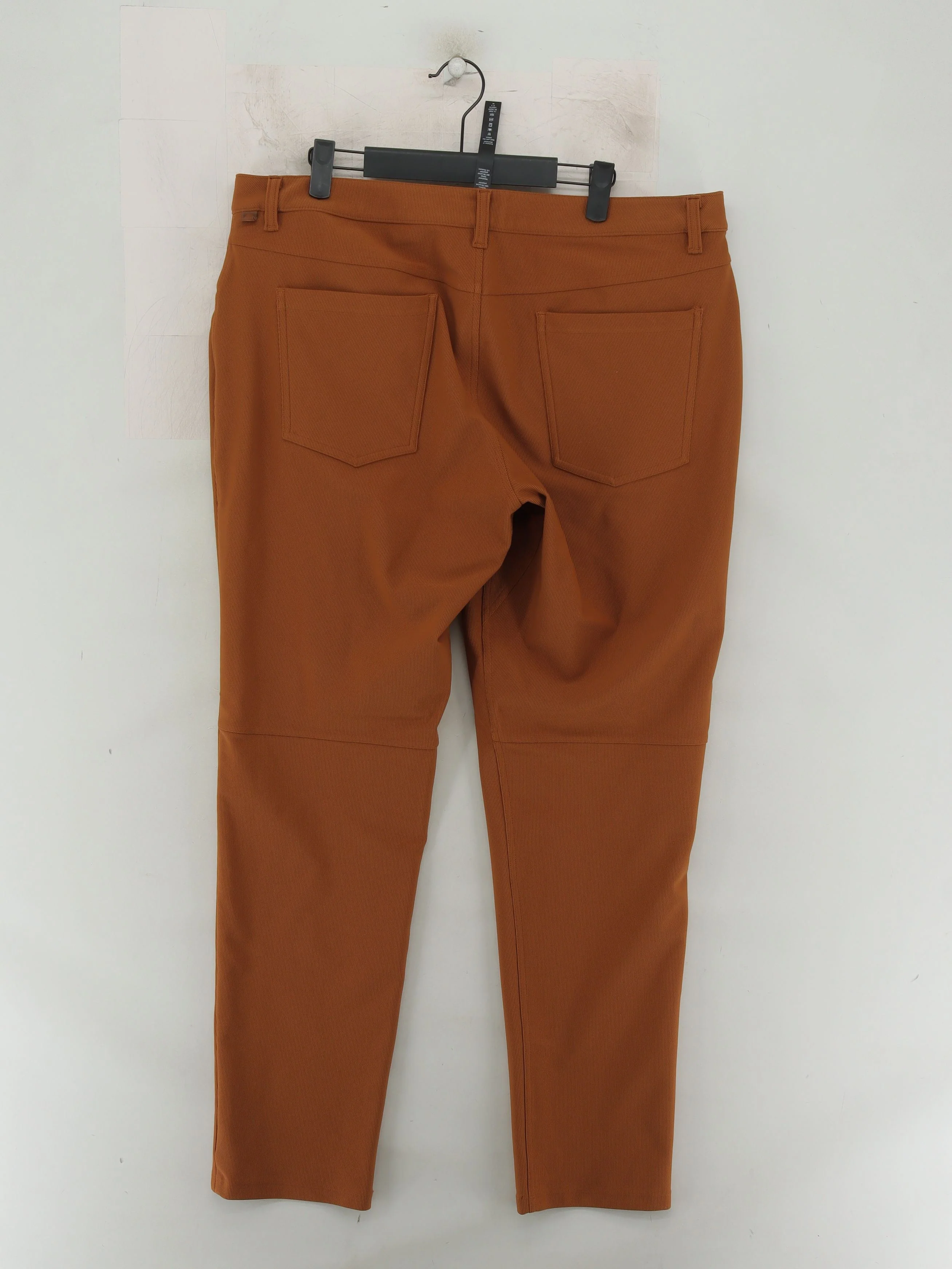 Lululemon Women's Trousers W 38 in Tan Polyester with Elastane Straight Chino - Image 2