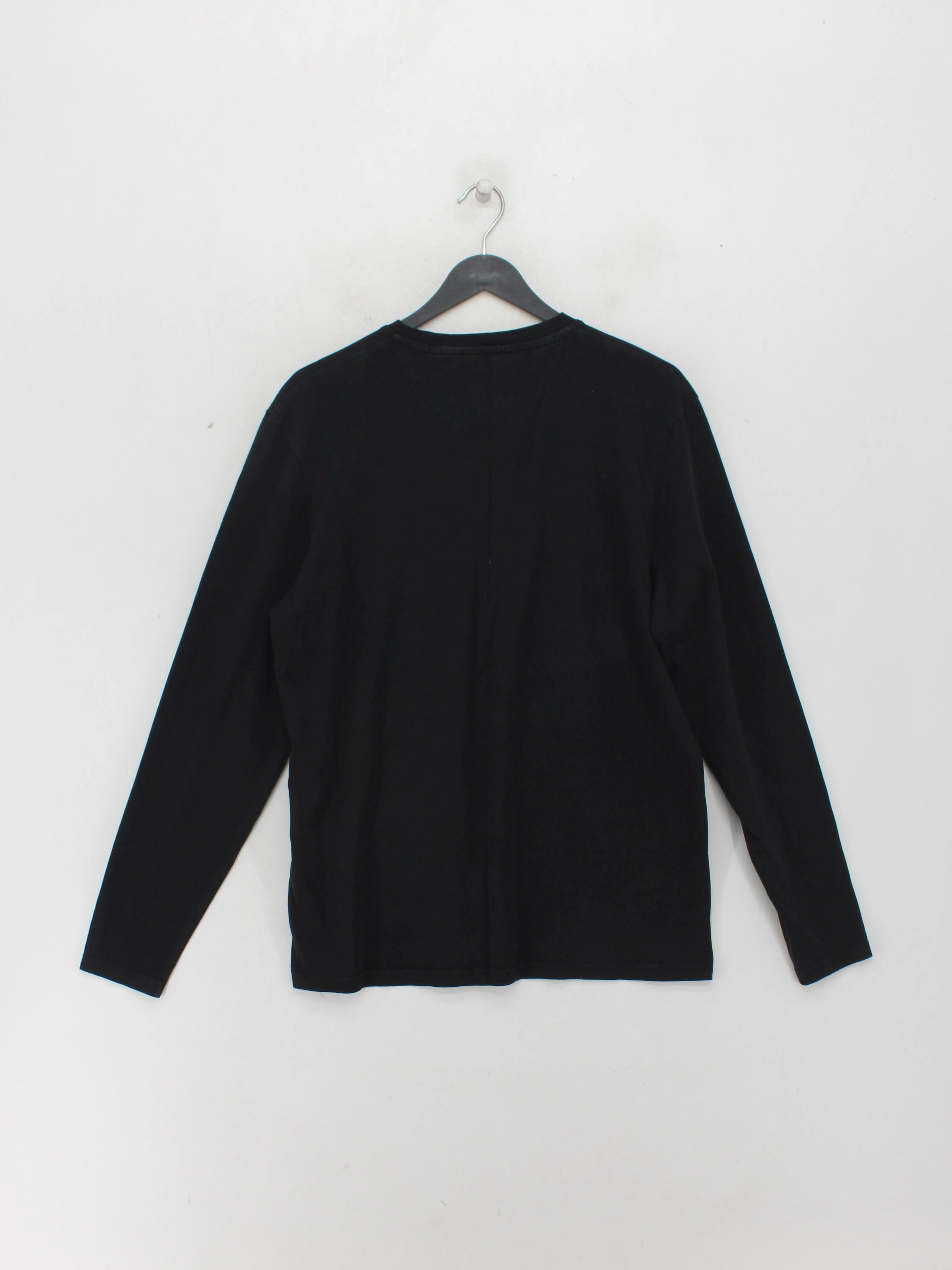 Lyle & Scott Men's Hoodie L Black 100% Cotton Pullover - Image 2