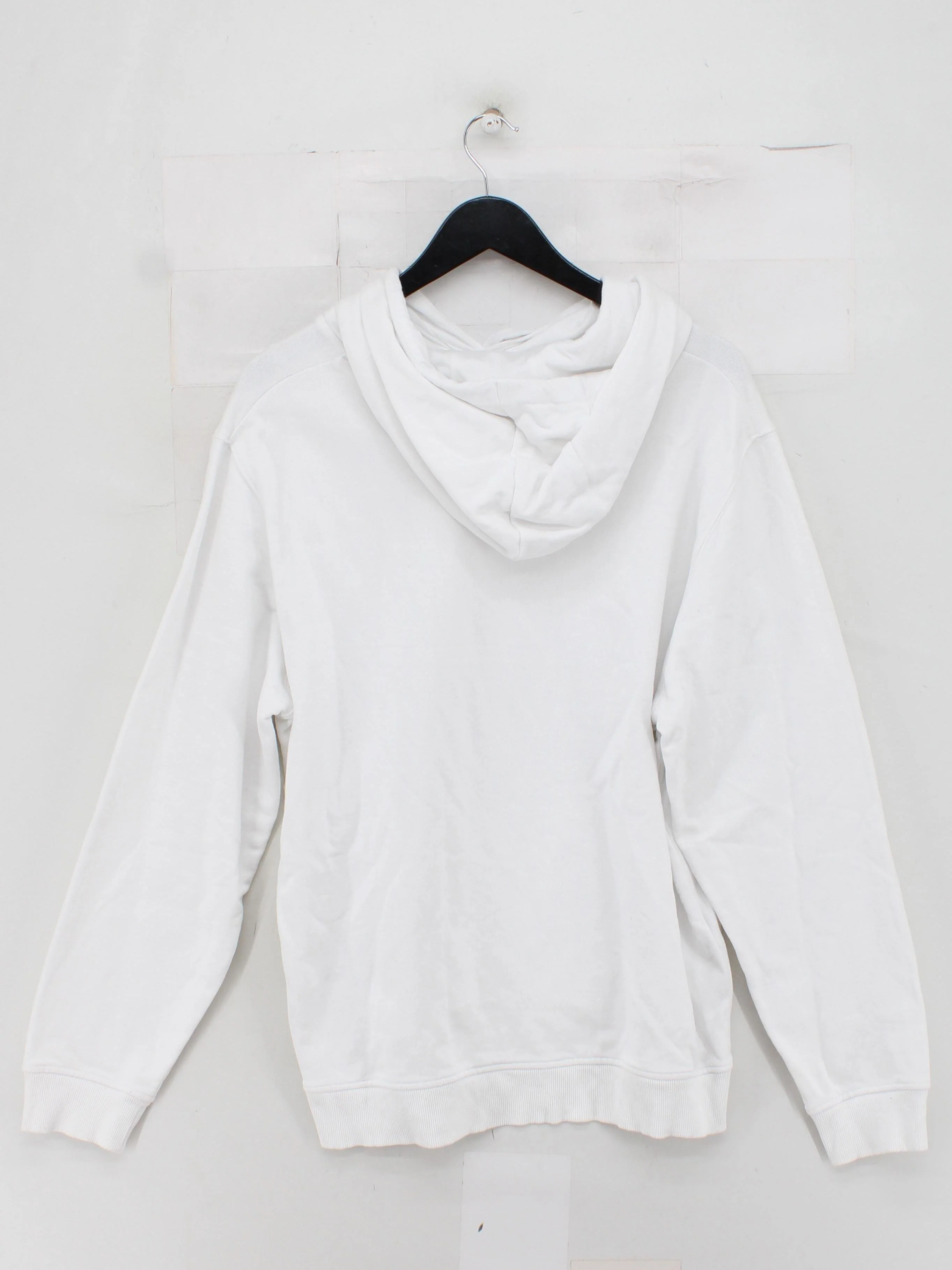 Lyle & Scott Men's Hoodie L White 100% Cotton Pullover - Image 2