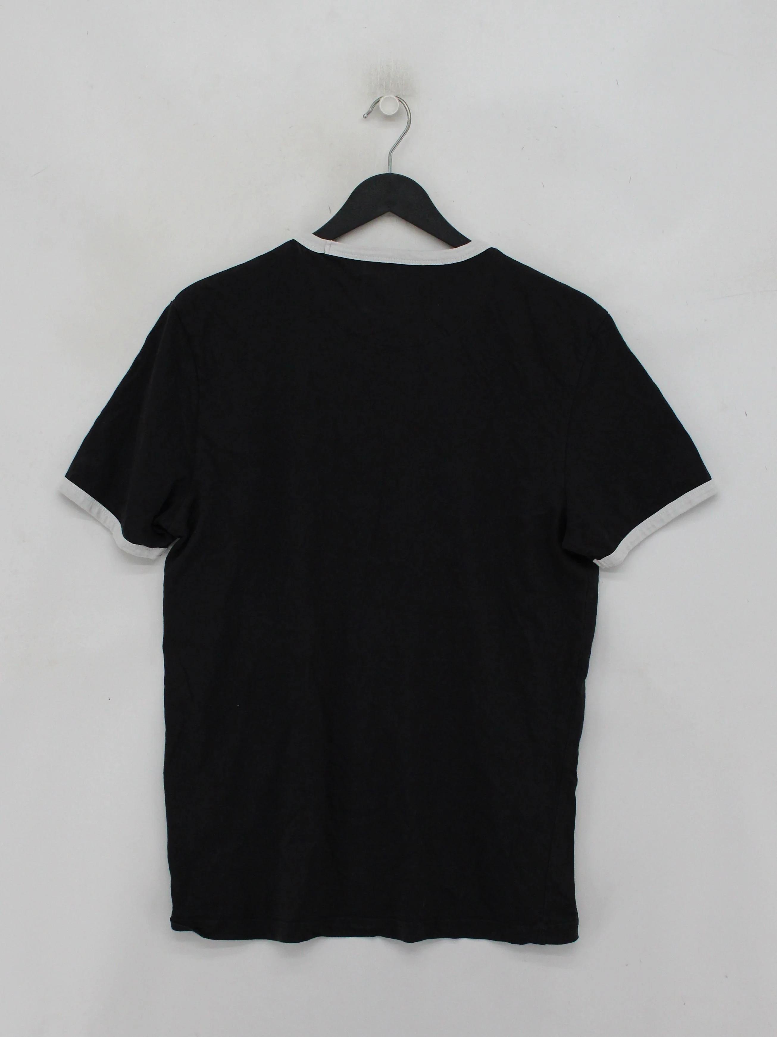 Lyle & Scott Men's T-Shirt M Black 100% Cotton Basic - Image 2