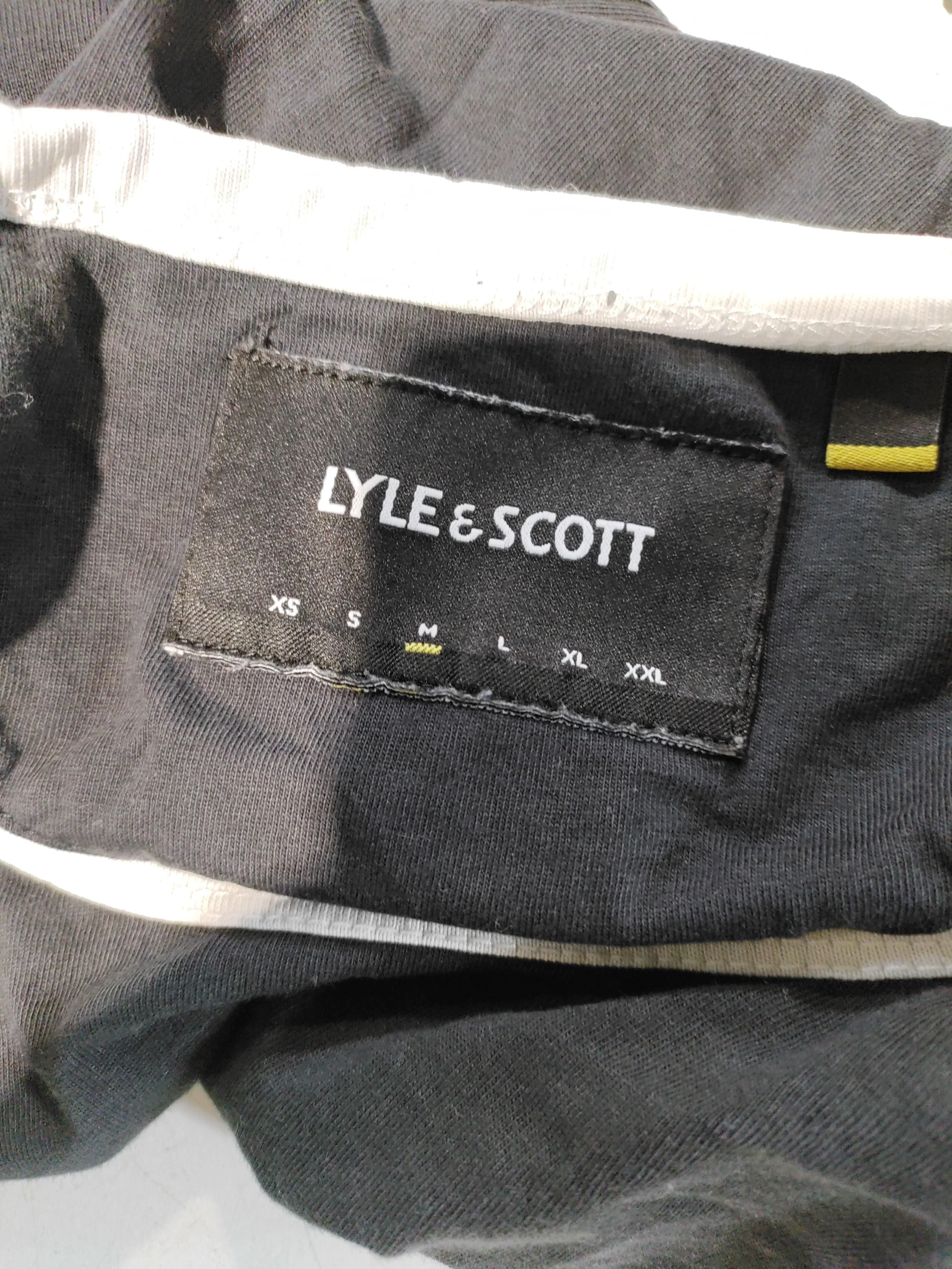 Lyle & Scott Men's T-Shirt M Black 100% Cotton Basic - Image 5