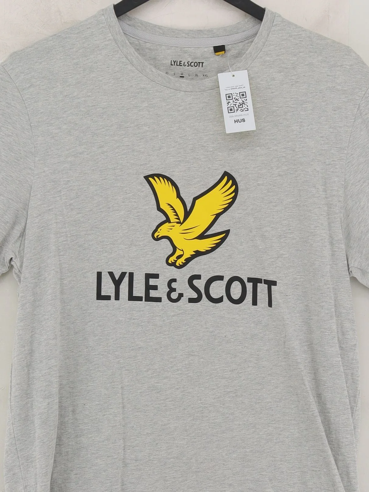 Lyle & Scott Men's T-Shirt M Grey Graphic 100% Cotton Basic - Image 3