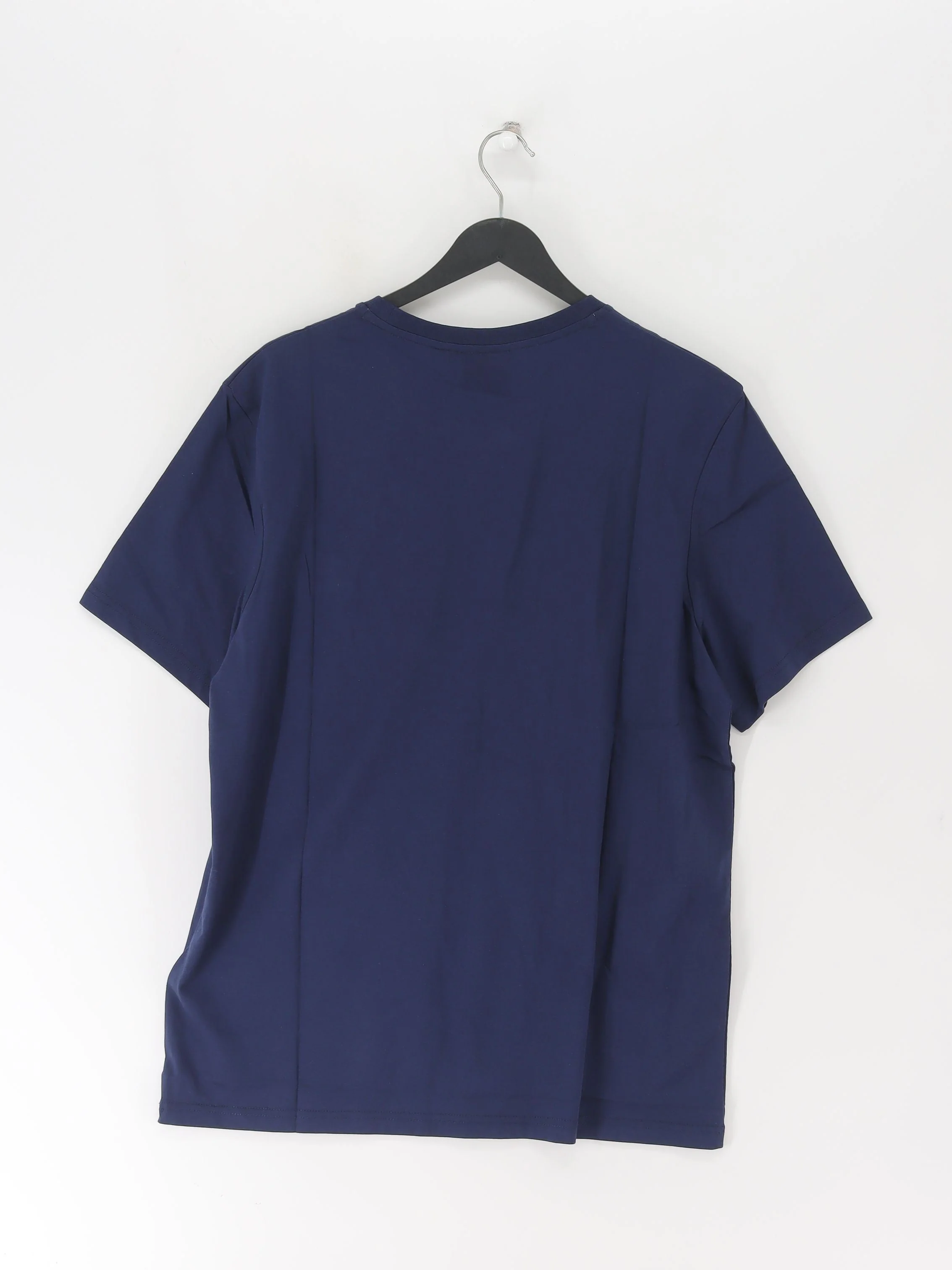 Lyle & Scott Men's T-Shirt XL Blue 100% Cotton Basic New with tags - Image 2