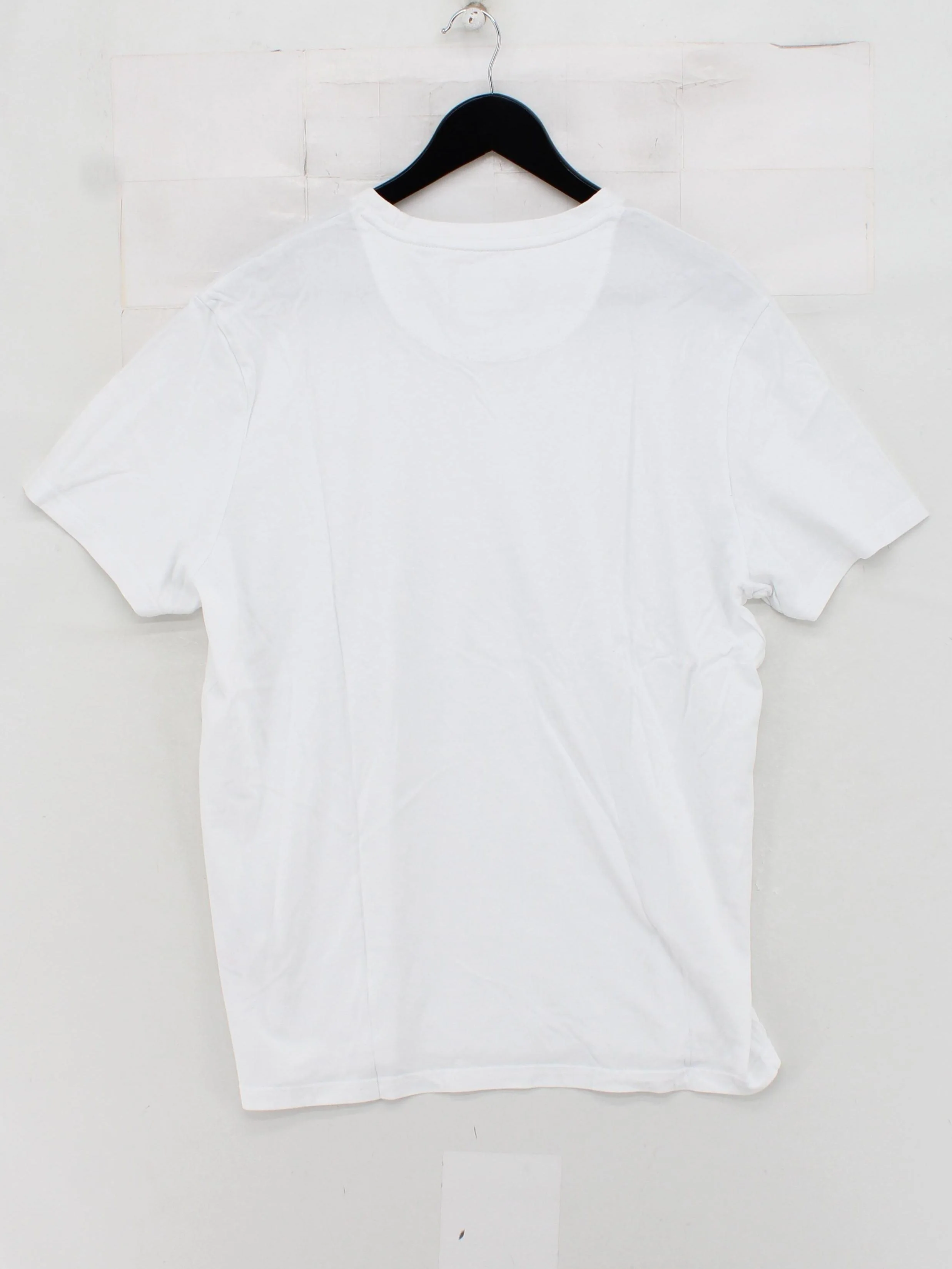 Lyle & Scott Men's T-Shirt XL White 100% Cotton Basic - Image 2