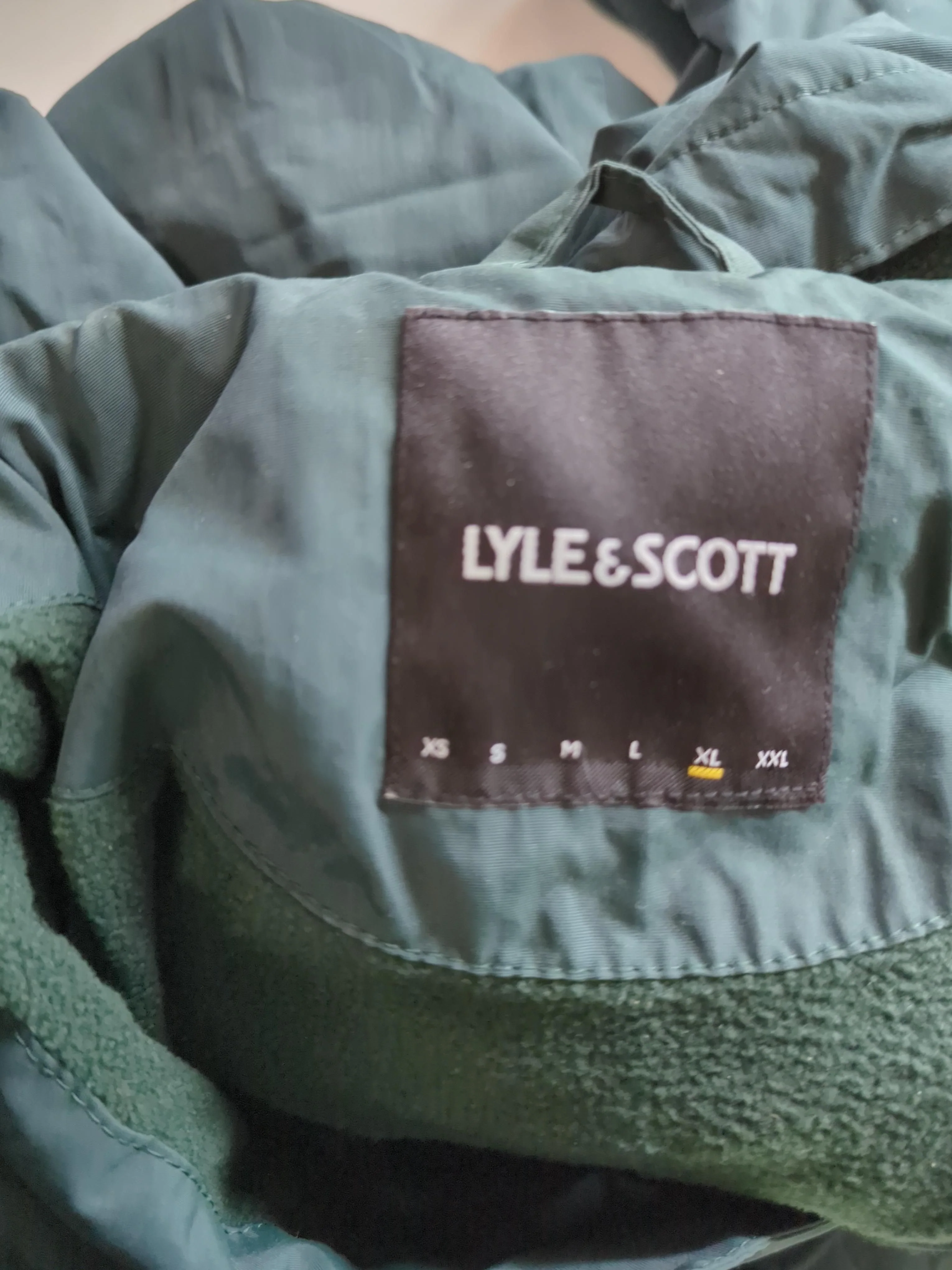 Lyle & Scott Windbreaker jacket green - Image 5