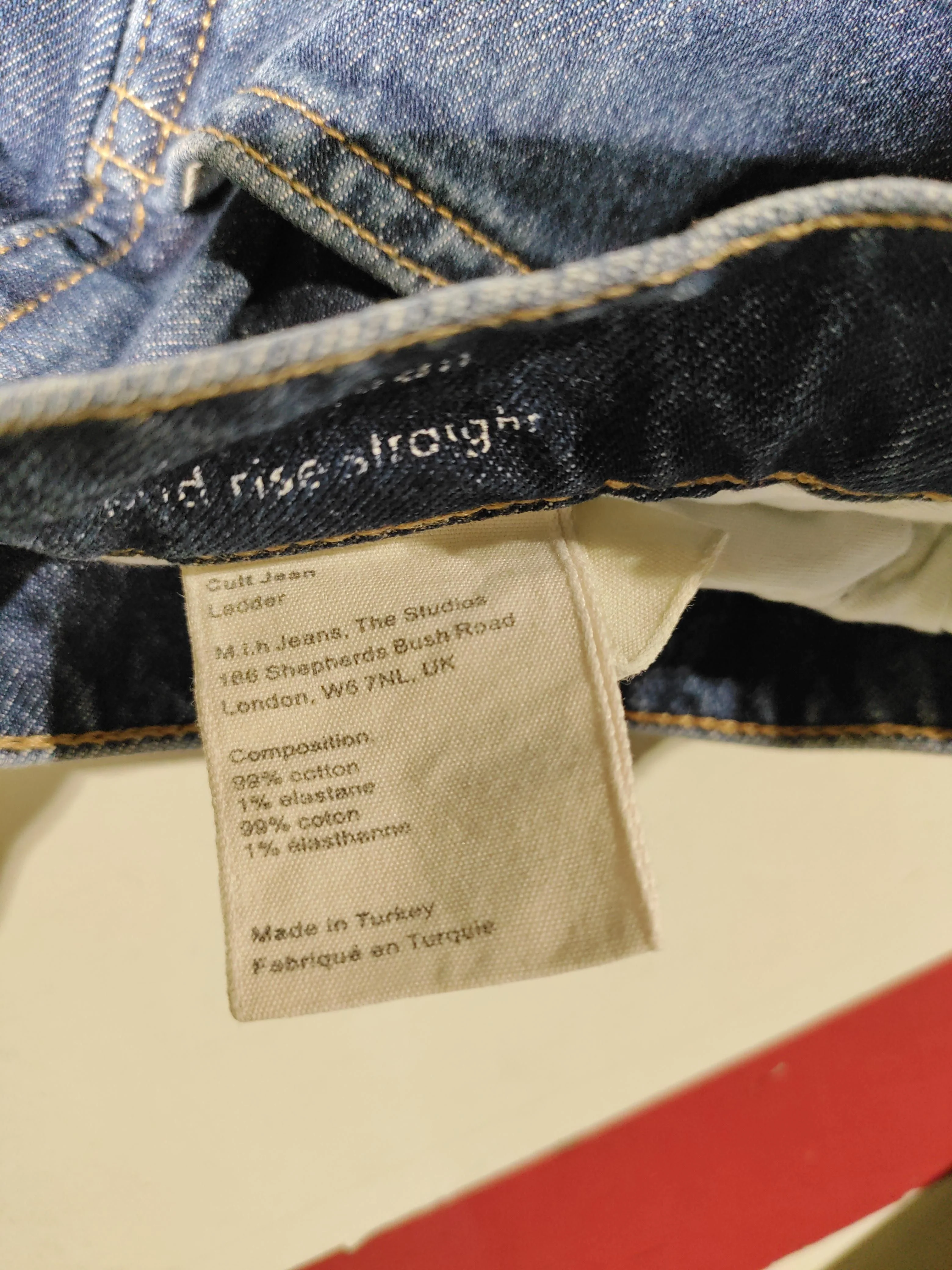 M.i.h Jeans Women's Jeans W 26 in Blue Cotton with Elastane Straight - Image 6