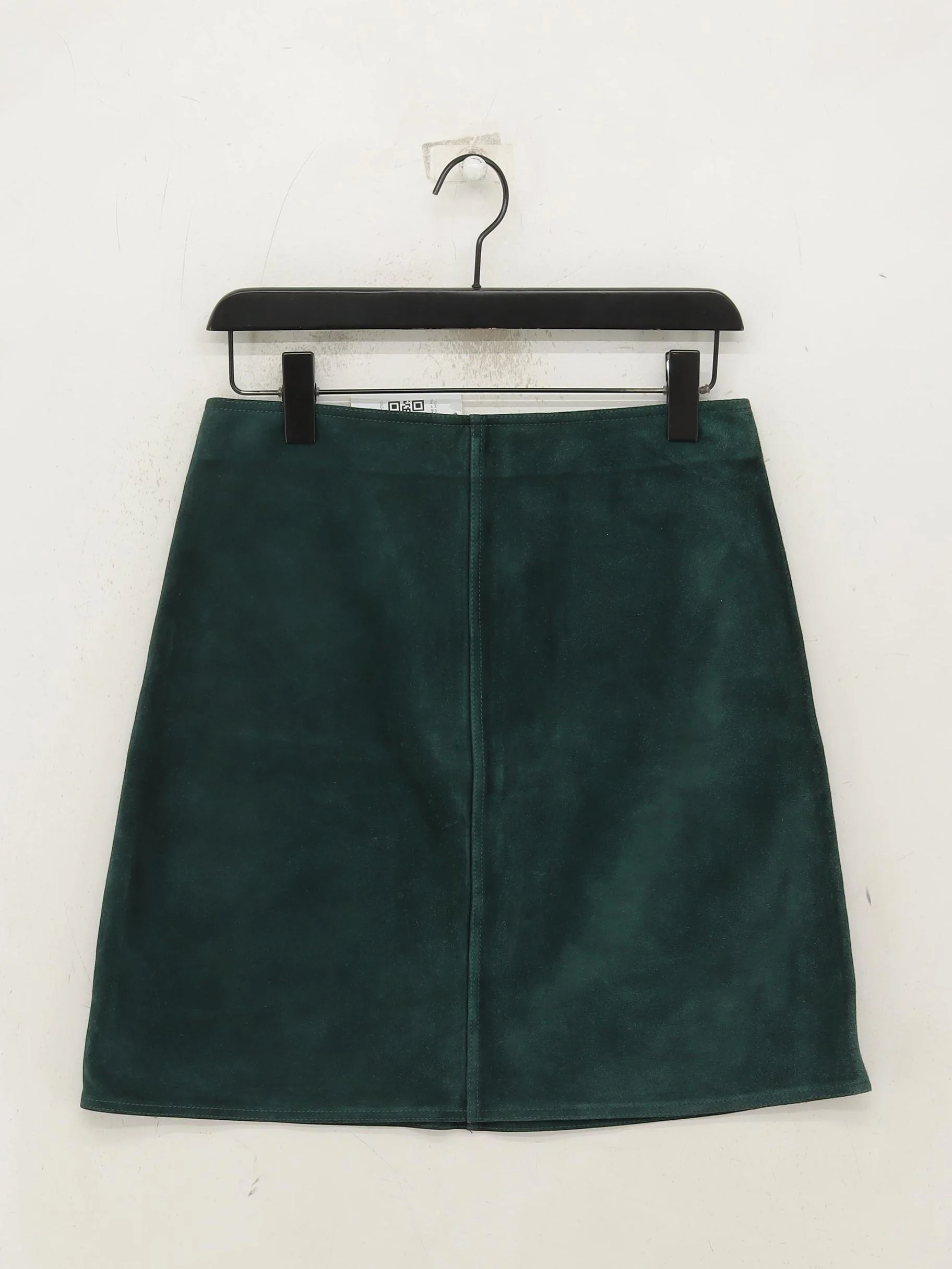 M.i.h Jeans Women's Mini Skirt S Green 100% Suede Short Mini - Image 2