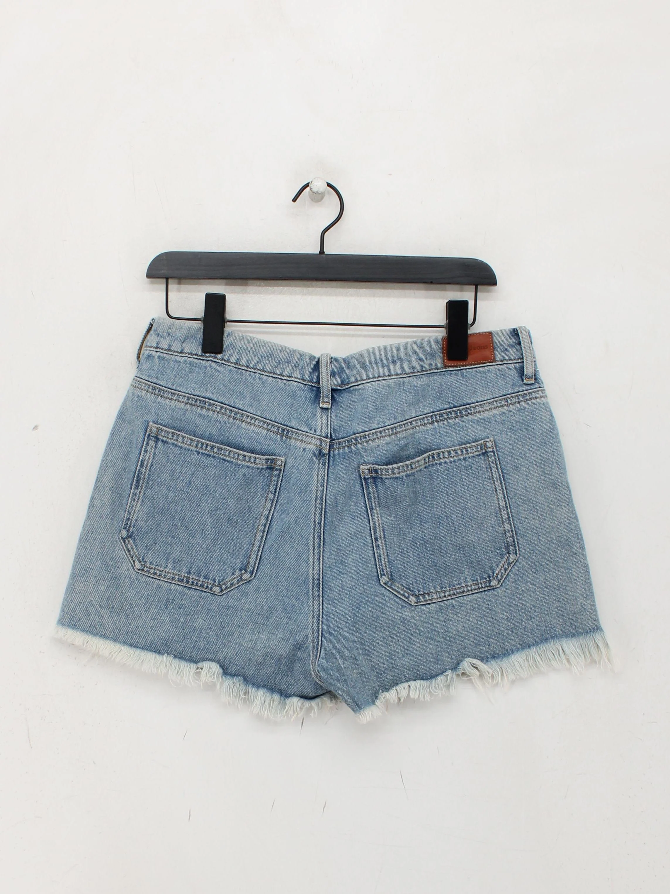 M.i.h Jeans Women's Shorts W 31 in Blue 100% Cotton Cut-Off - Image 2