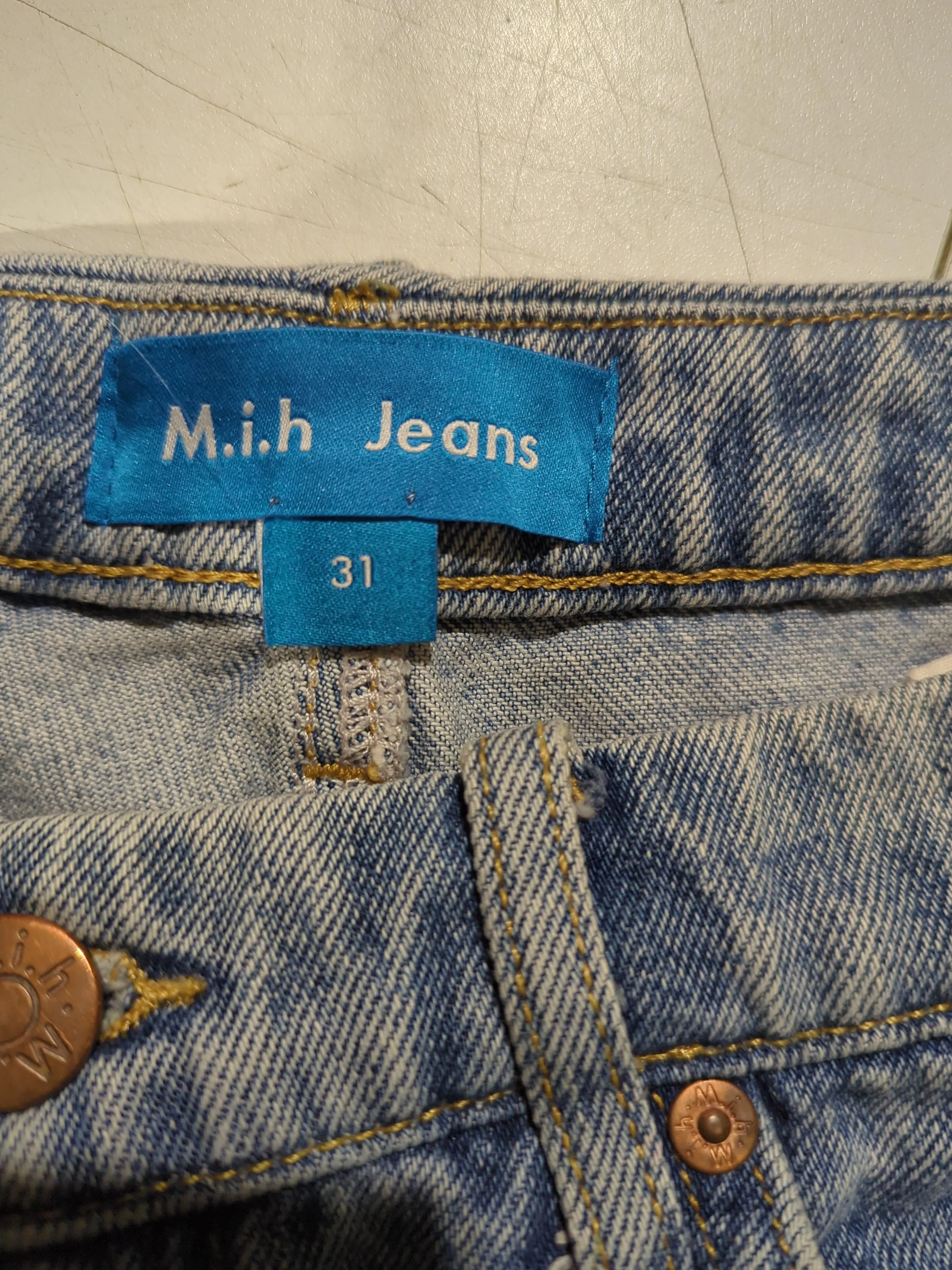 M.i.h Jeans Women's Shorts W 31 in Blue 100% Cotton Cut-Off - Image 5