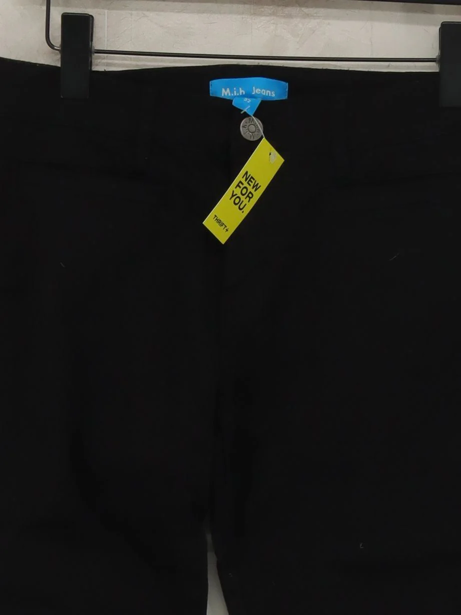 M.i.h Jeans Women's Trousers UK 32 Black Cotton with Polyester, Elastane Chino - Image 3