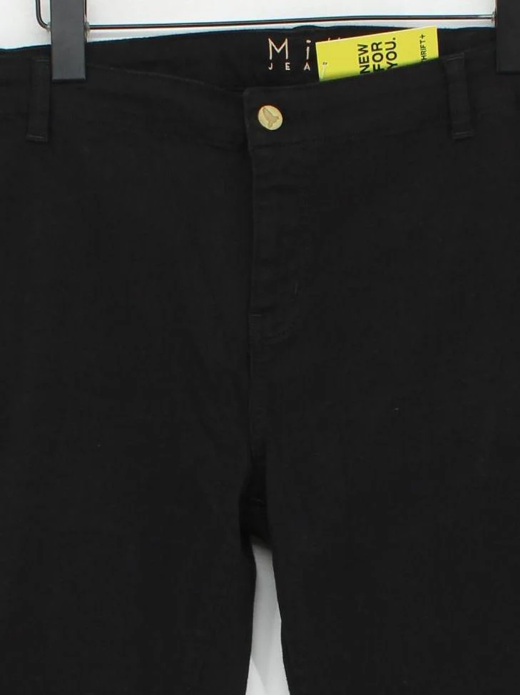 M.i.h Jeans Women's Trousers W 33 in Black Cotton - Image 3