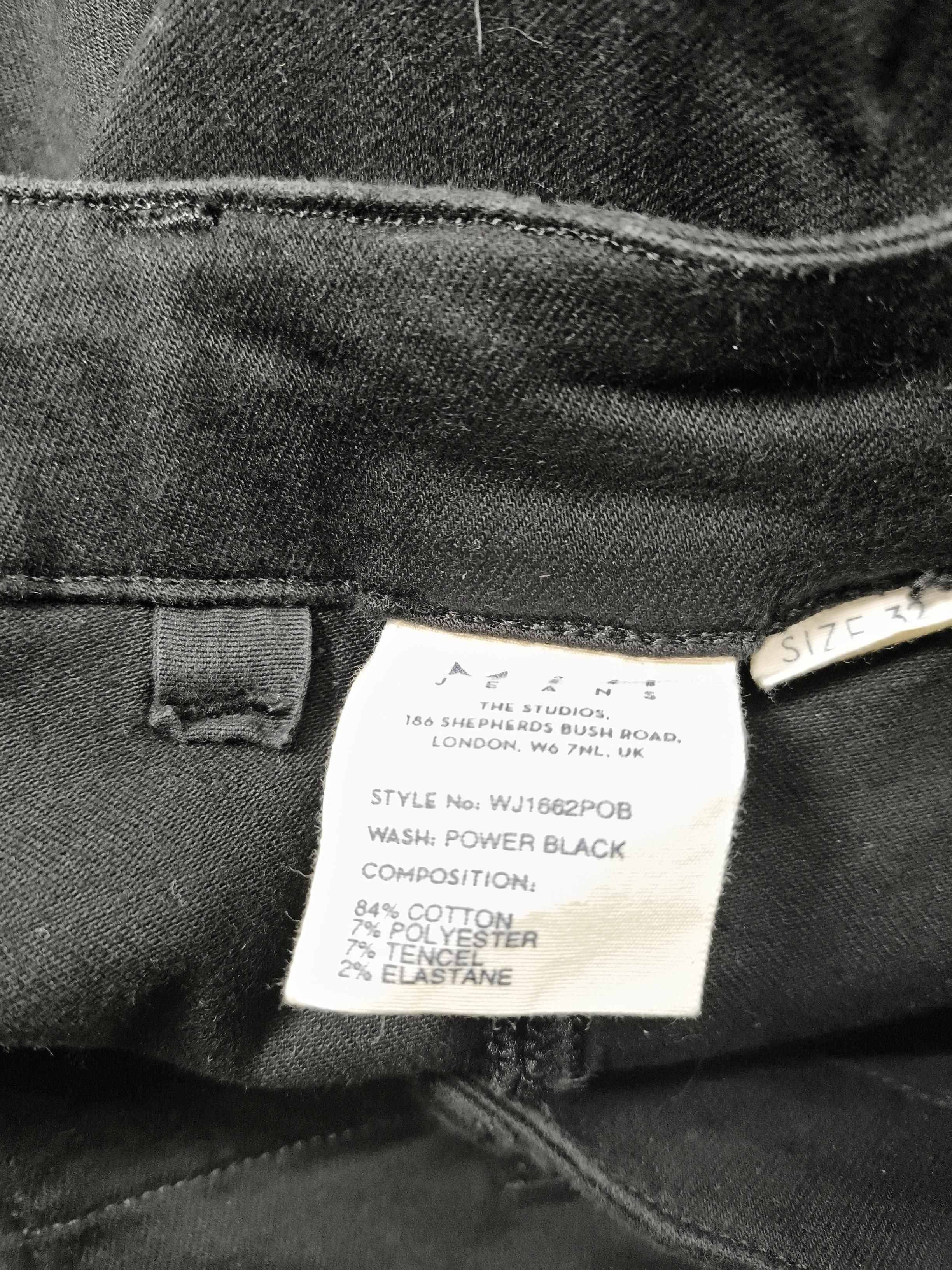 M.i.h Jeans Women's Trousers W 33 in Black Cotton - Image 6
