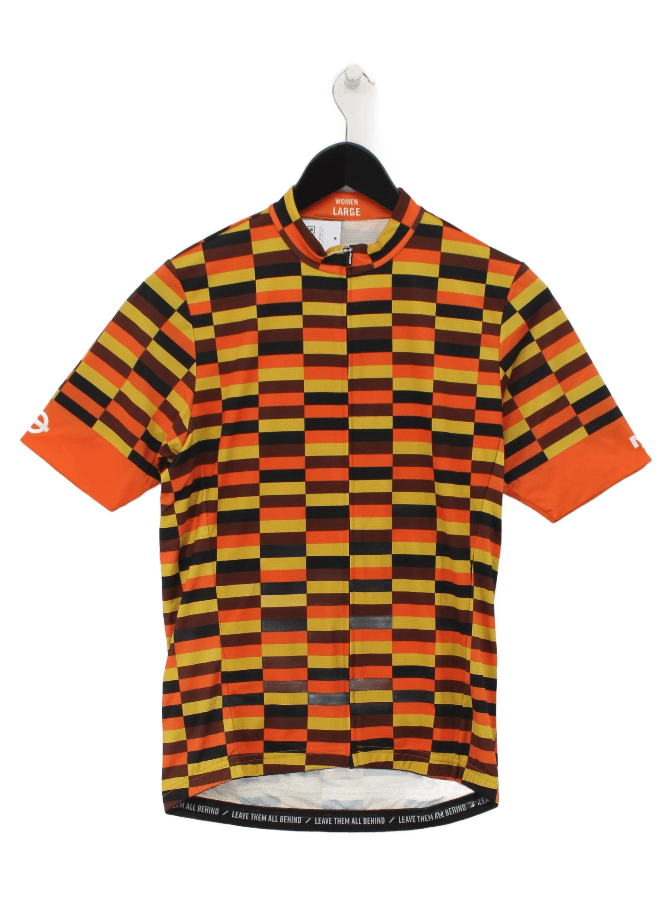 MAAP Women's T-Shirt L Multi Checkered 100% Nylon Basic