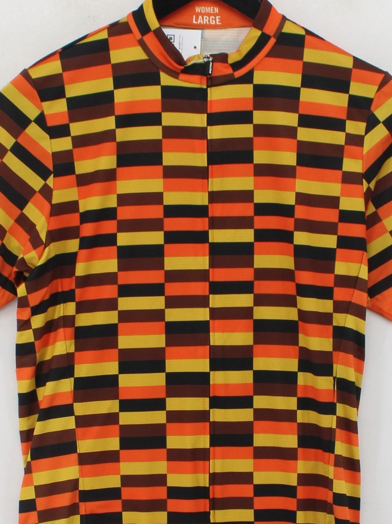 MAAP Women's T-Shirt L Multi Checkered 100% Nylon Basic - Image 3