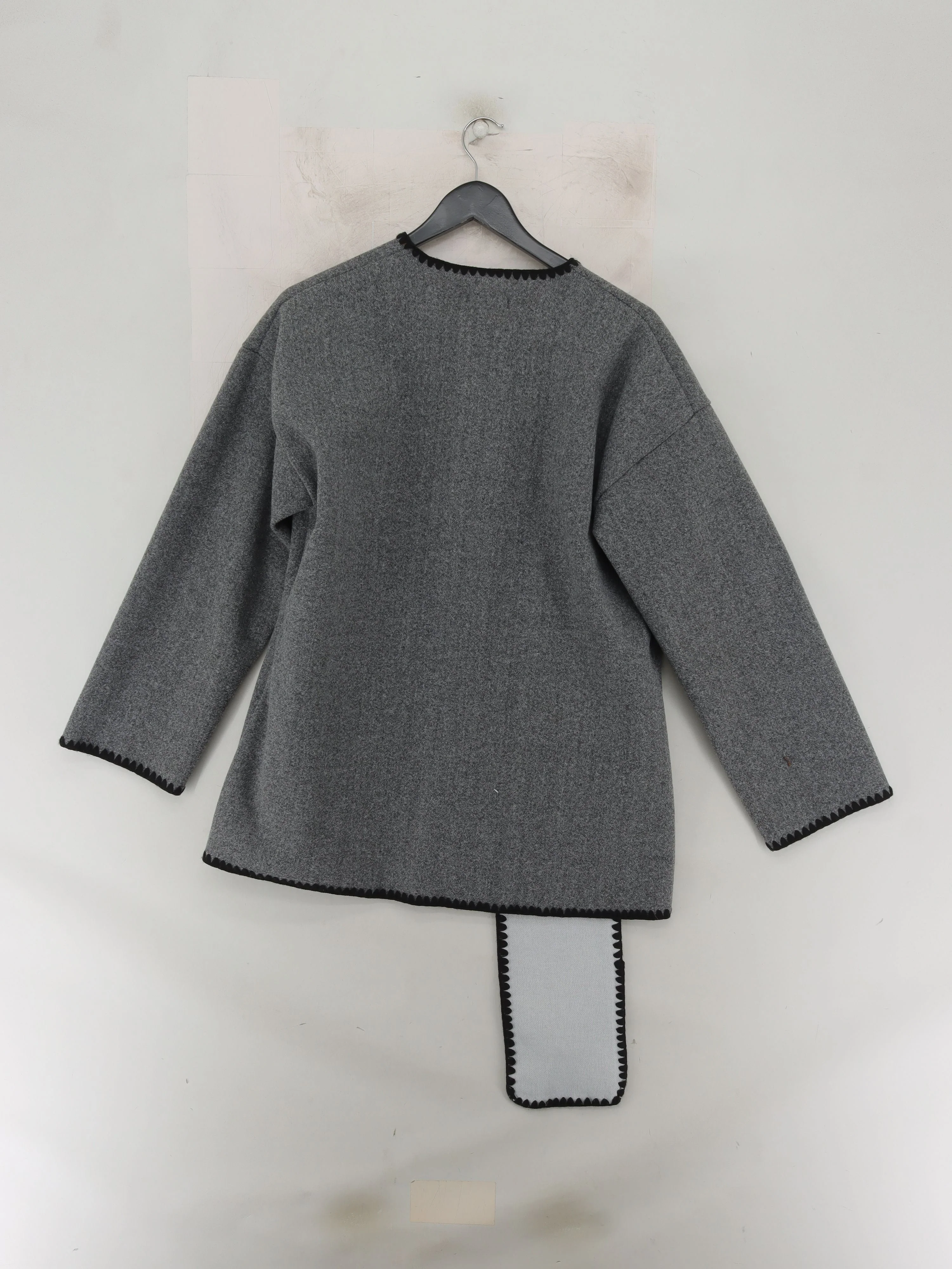 Made in Italy Overcoat jacket grey - Image 2