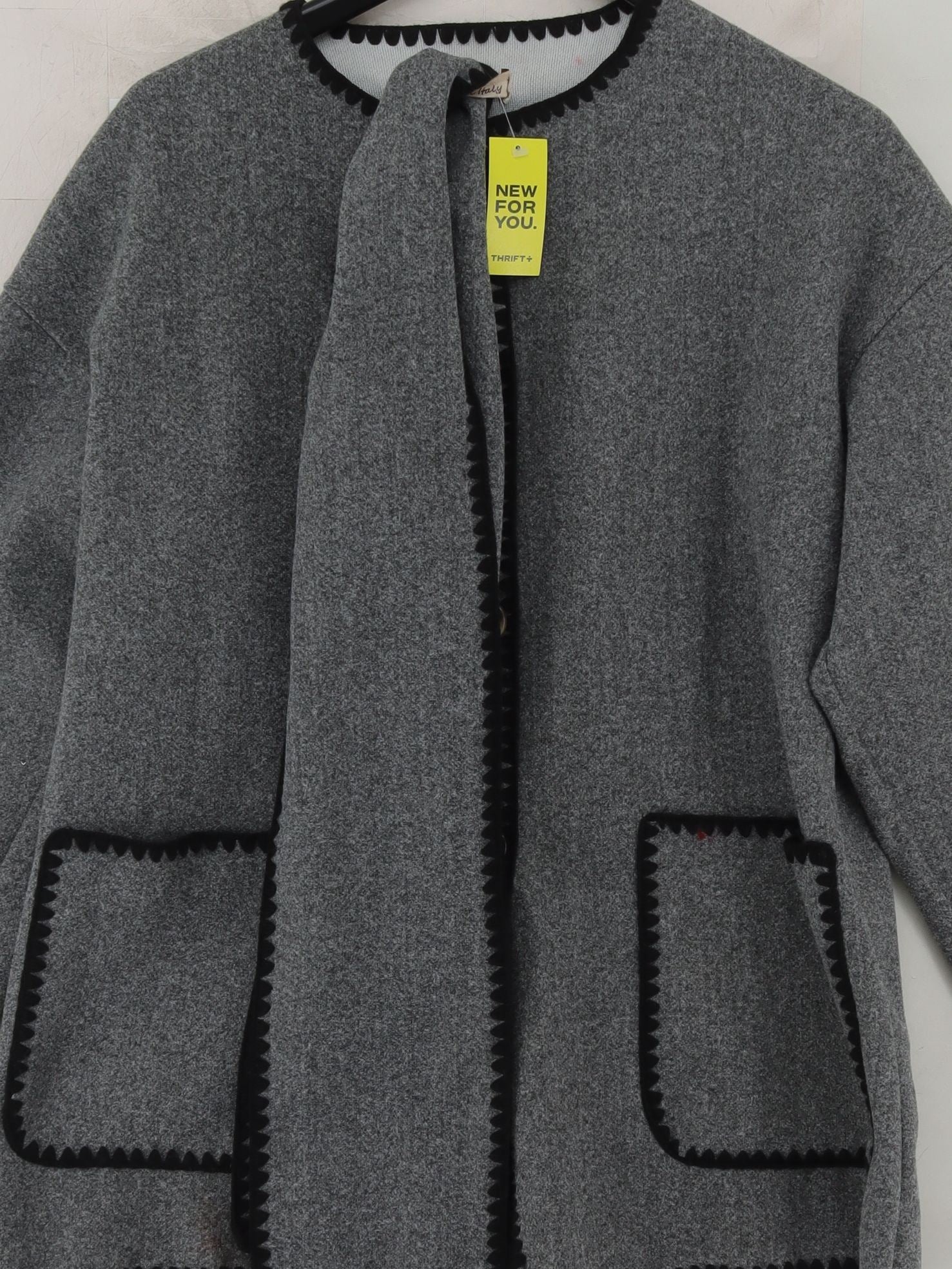 Made in Italy Overcoat jacket grey - Image 3