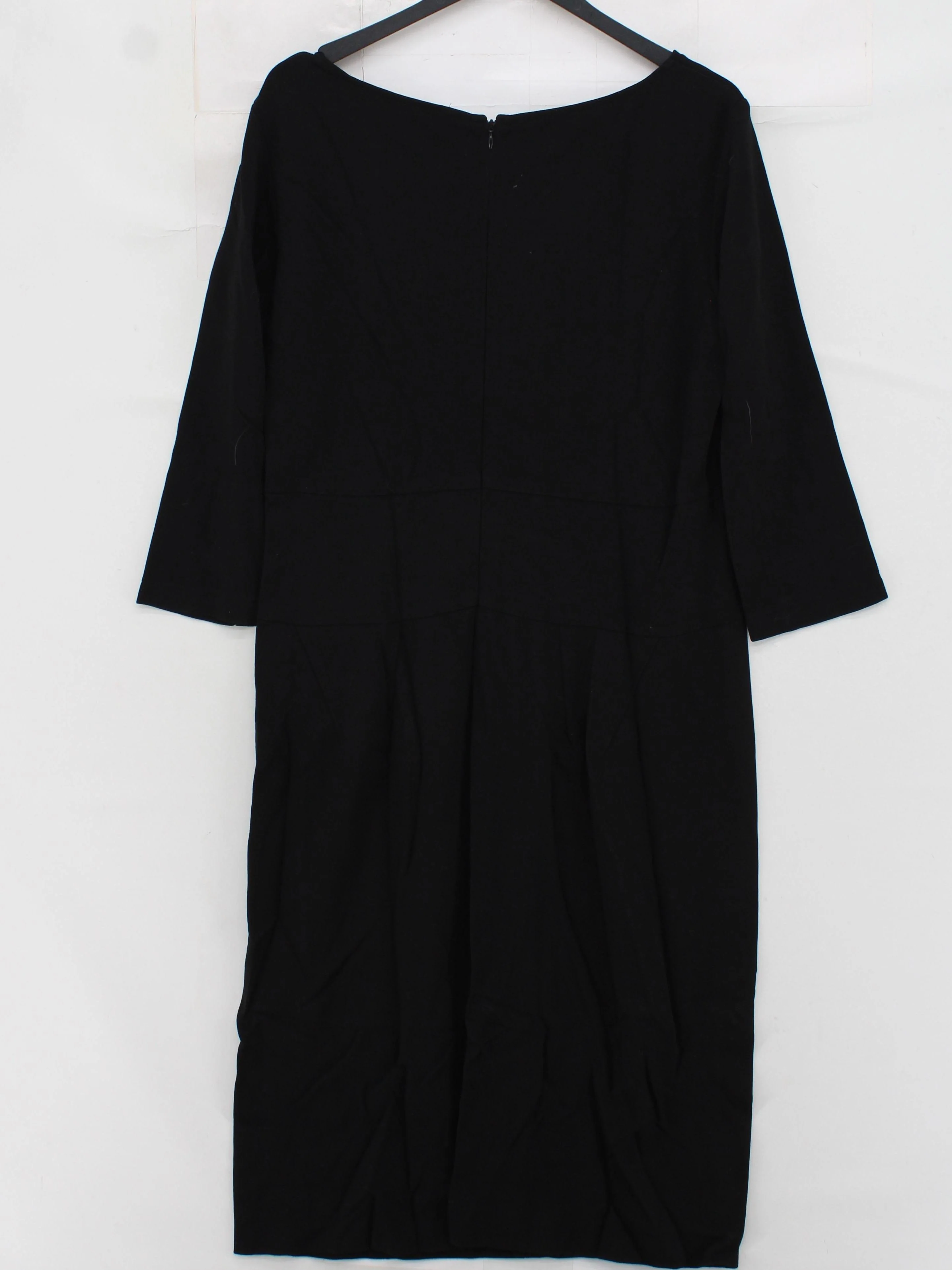 Made in Italy T-Shirt Midi Dress UK2 in Black - Image 2