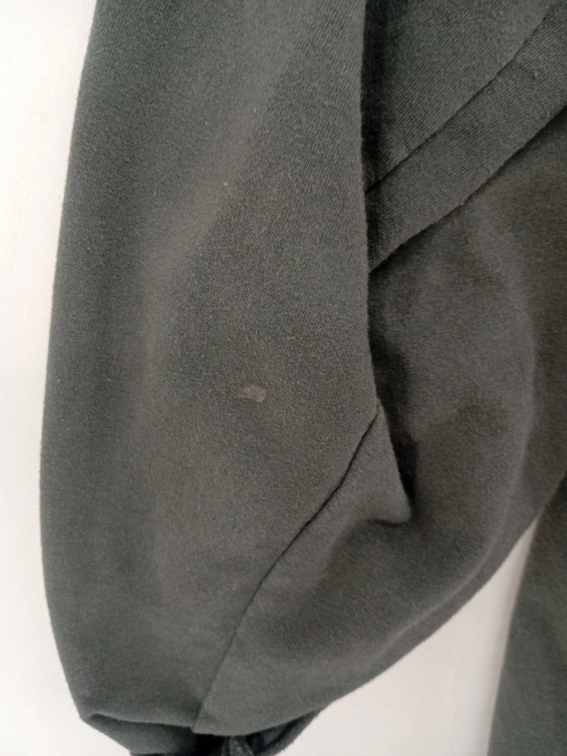 Made In Italy Women's Cardigan L Grey Cotton with Elastane V-Neck Cardigan - Image 5