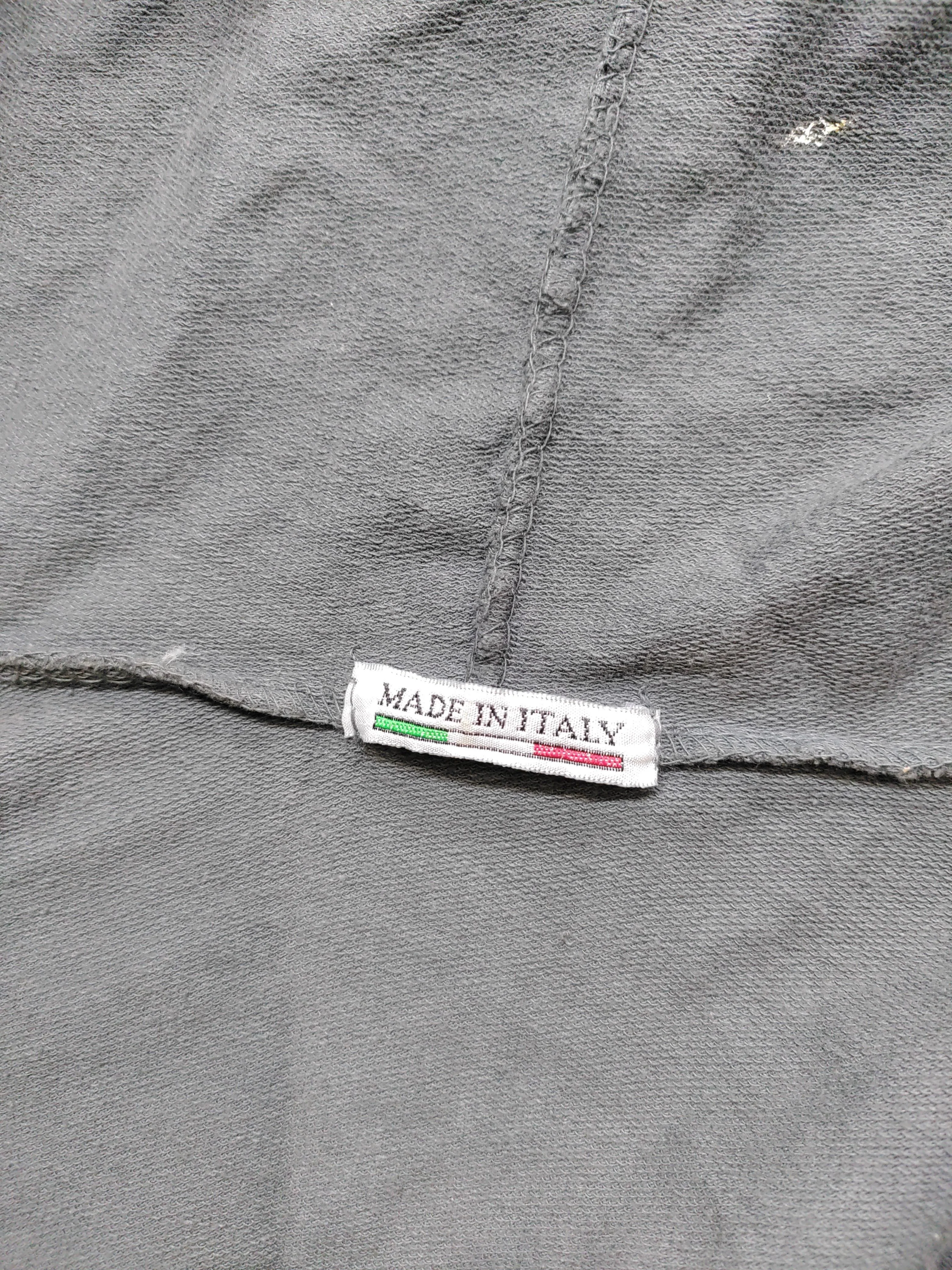 Made In Italy Women's Cardigan L Grey Cotton with Elastane V-Neck Cardigan - Image 8