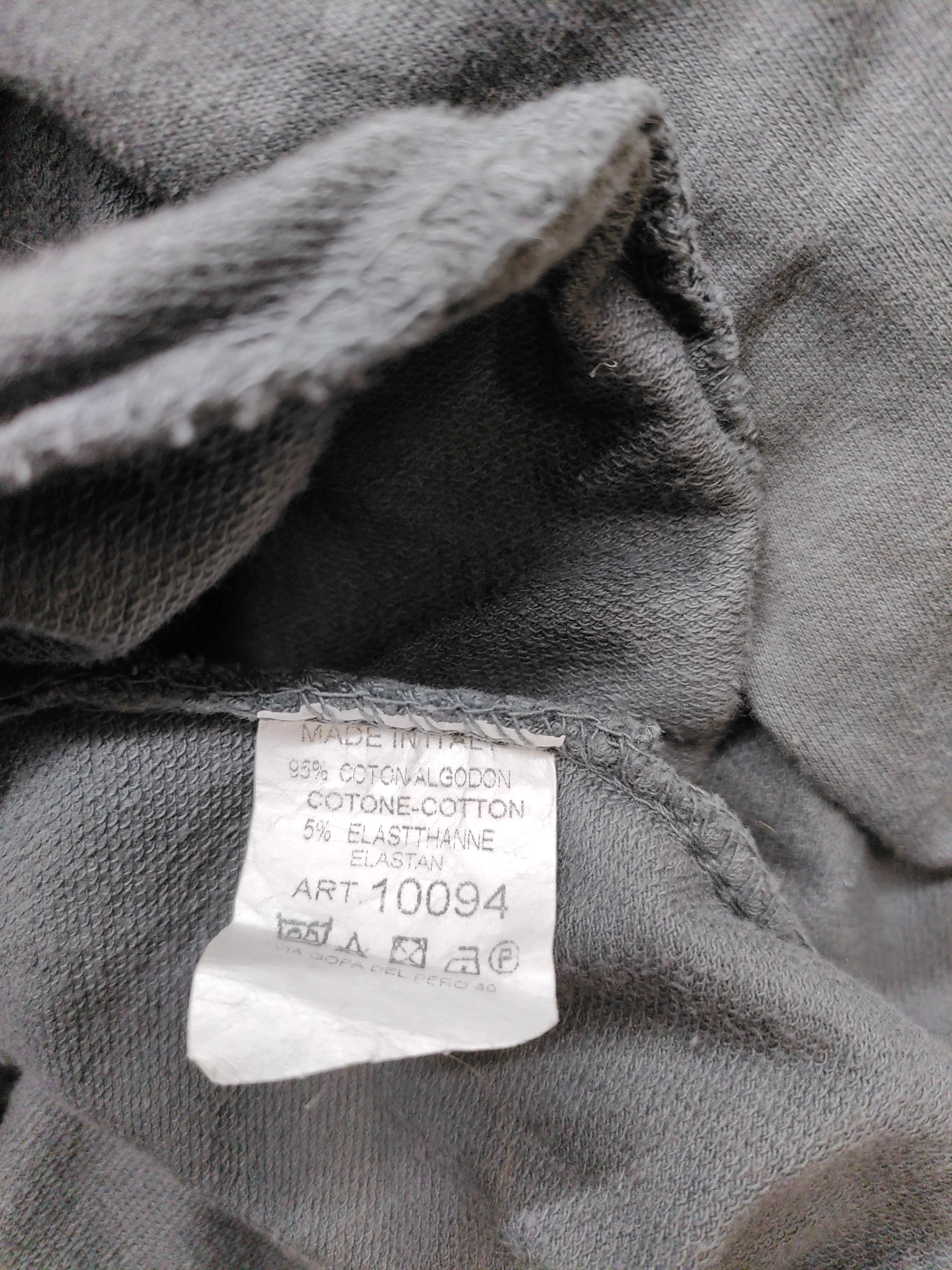 Made In Italy Women's Cardigan L Grey Cotton with Elastane V-Neck Cardigan - Image 9