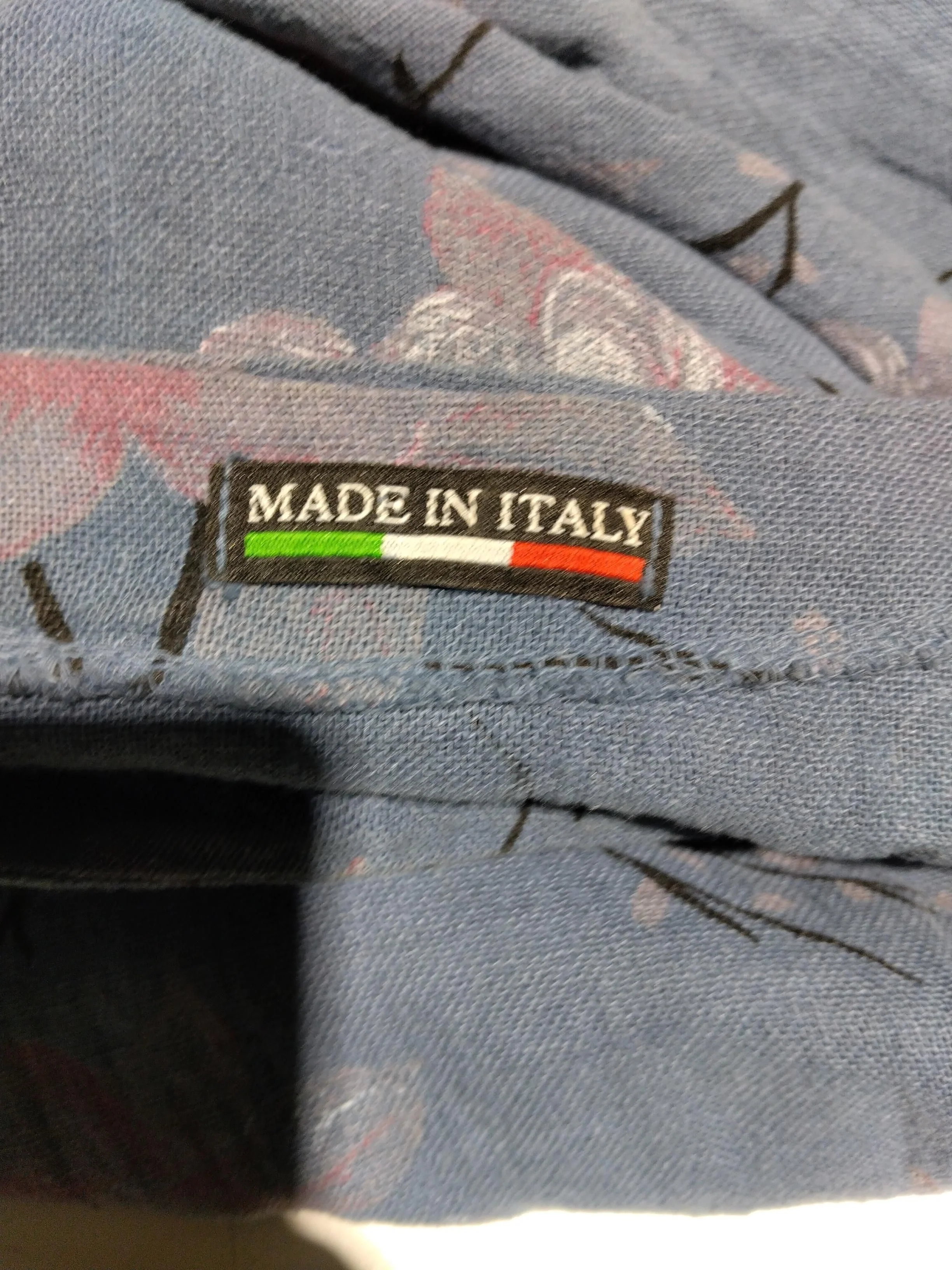 Made In Italy Women's Top XL Blue 100% Other Tunic - Image 5