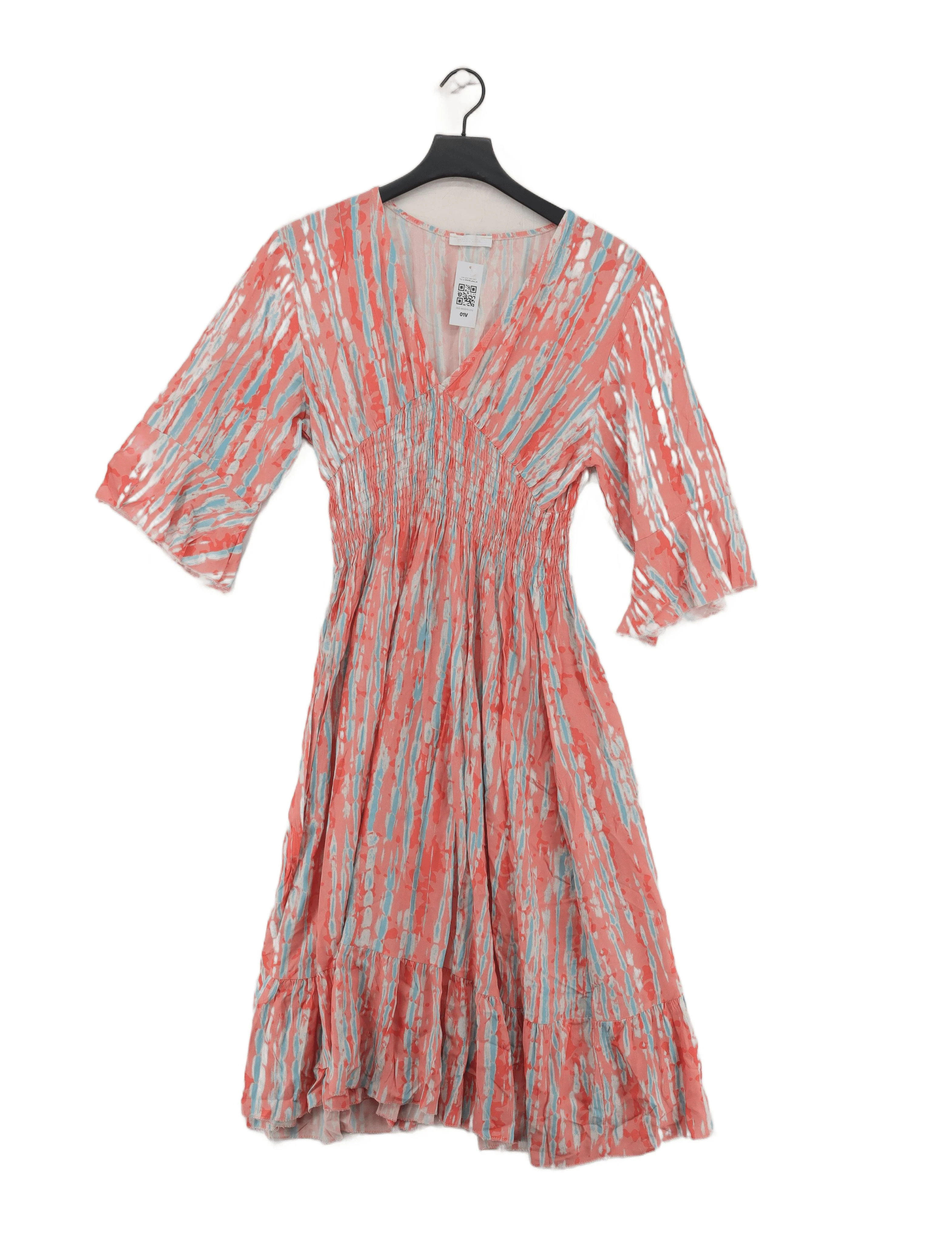 Made in Italy Wrap Midi Dress M in Multi