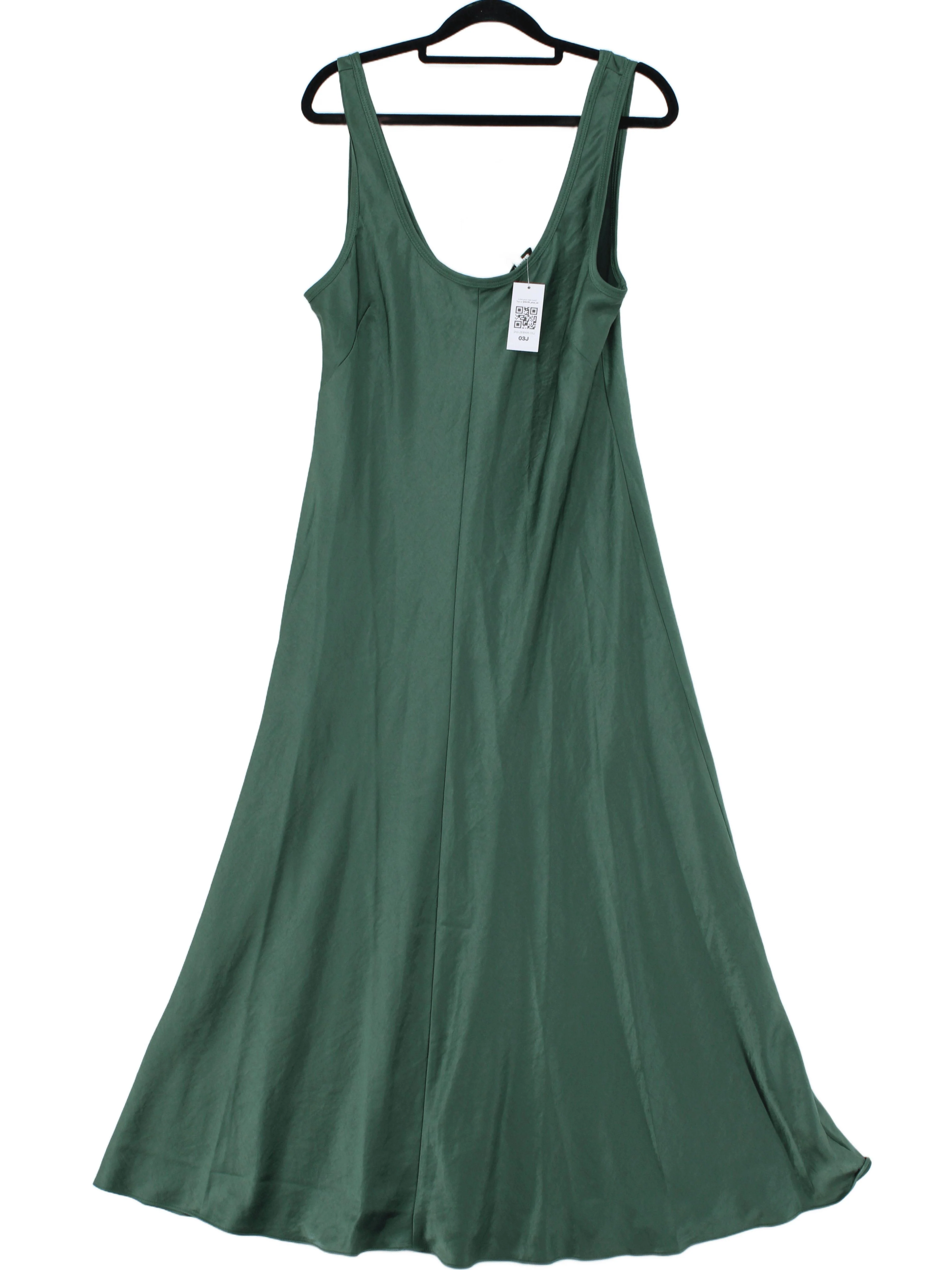 Madewell Slip Maxi Dress in Green