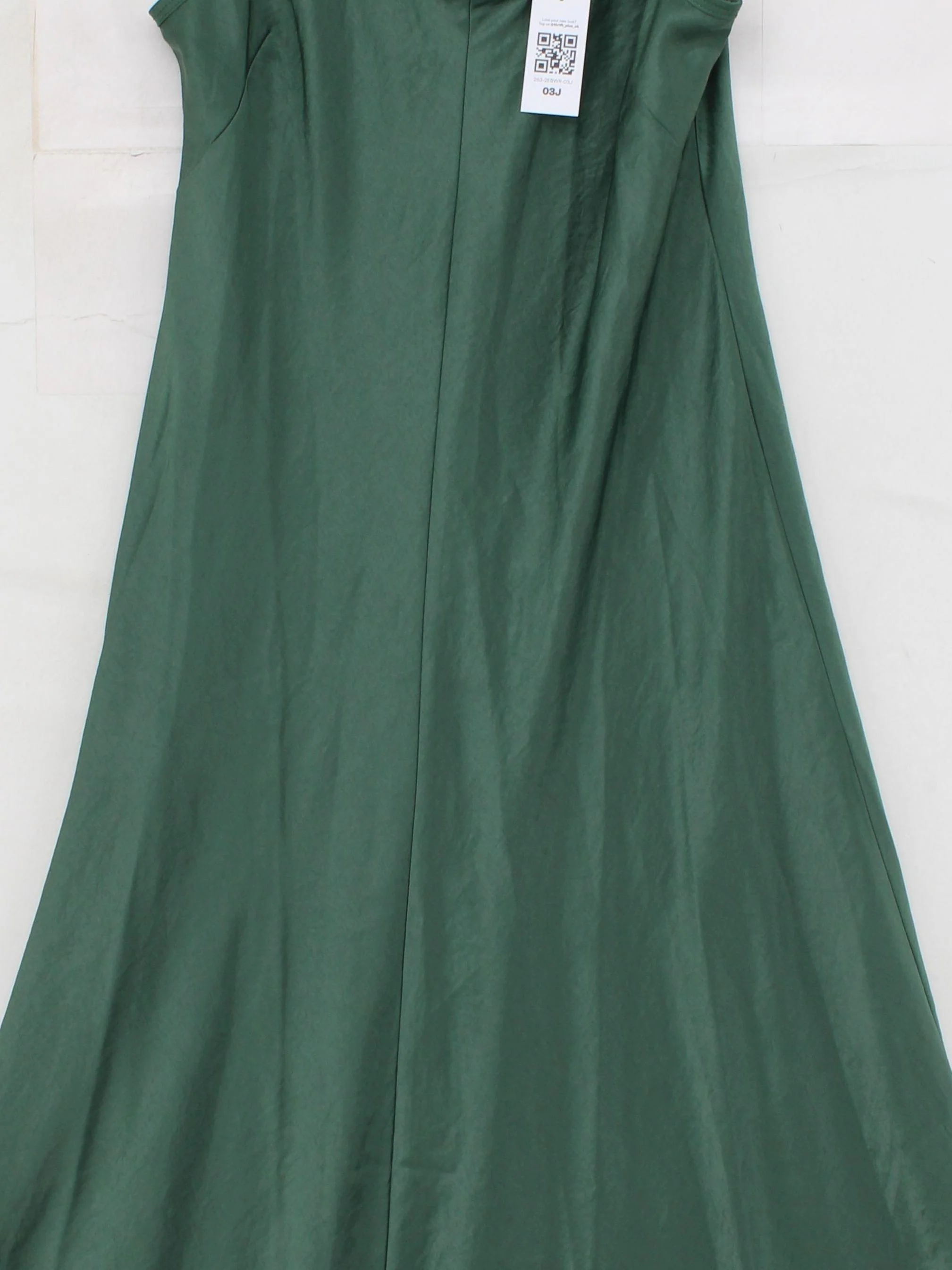 Madewell Slip Maxi Dress in Green - Image 3