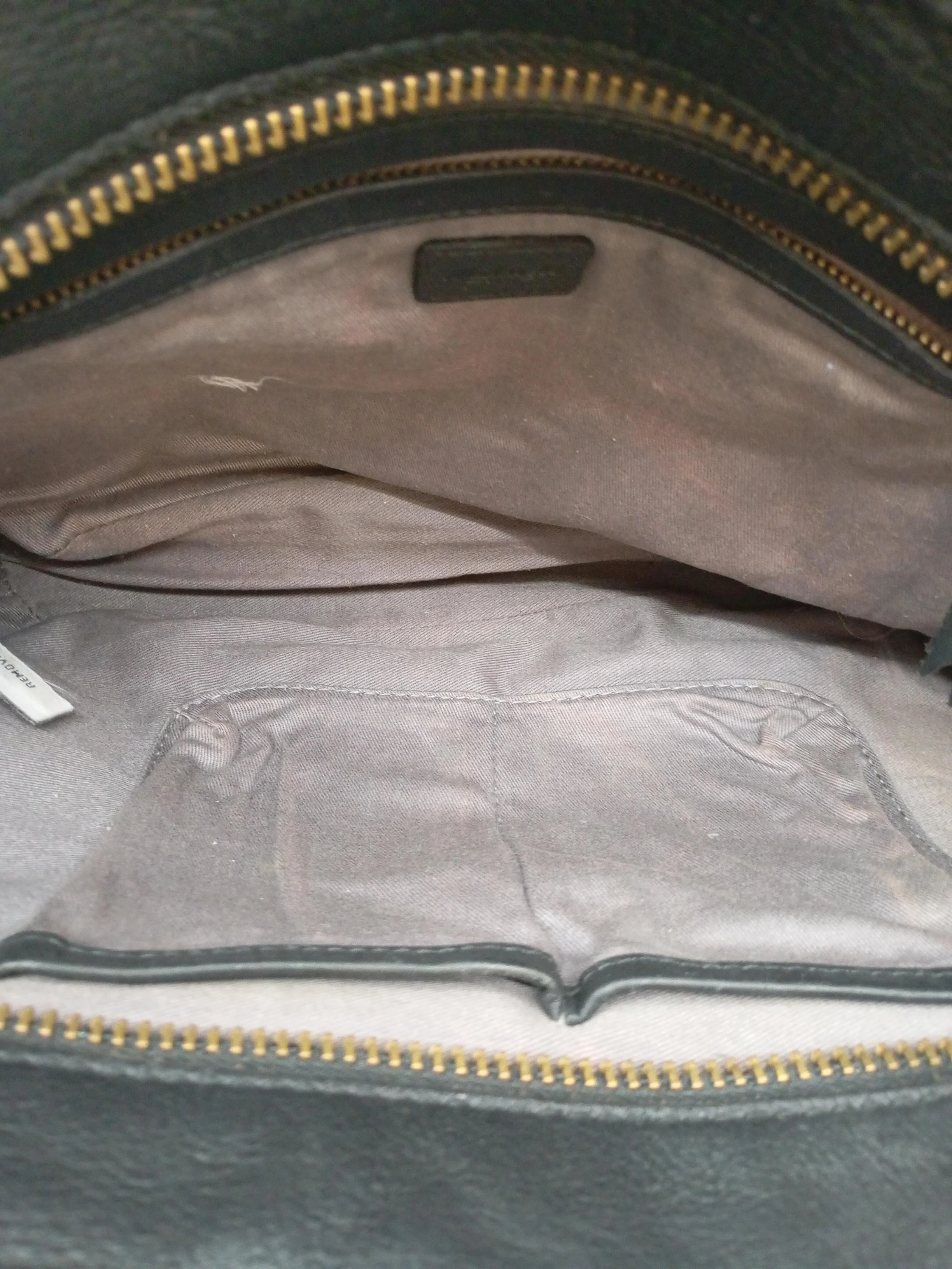 Madewell Women's Bag Black 100% Leather Shoulder Bag - Image 4